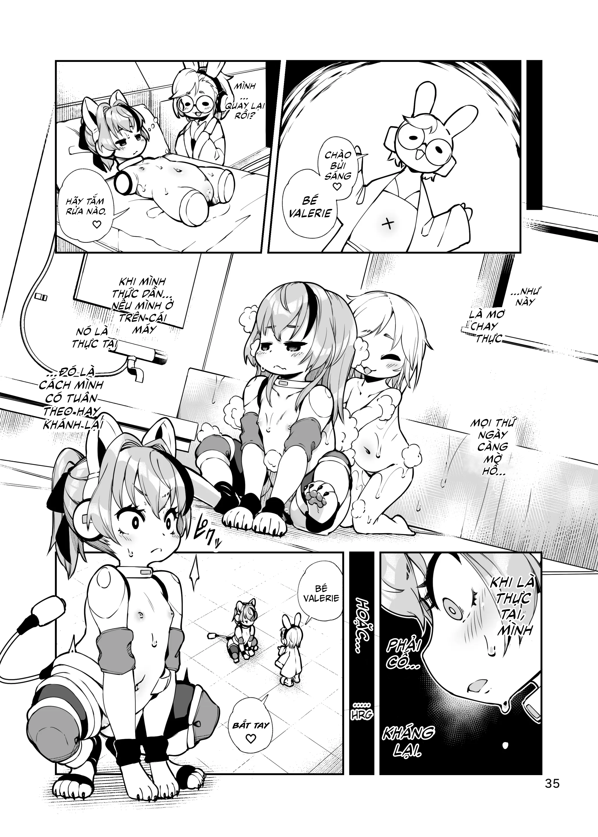 Đọc truyện hentai Kế hoạch biến Valerie-chan thành chó cưng - Oneshot