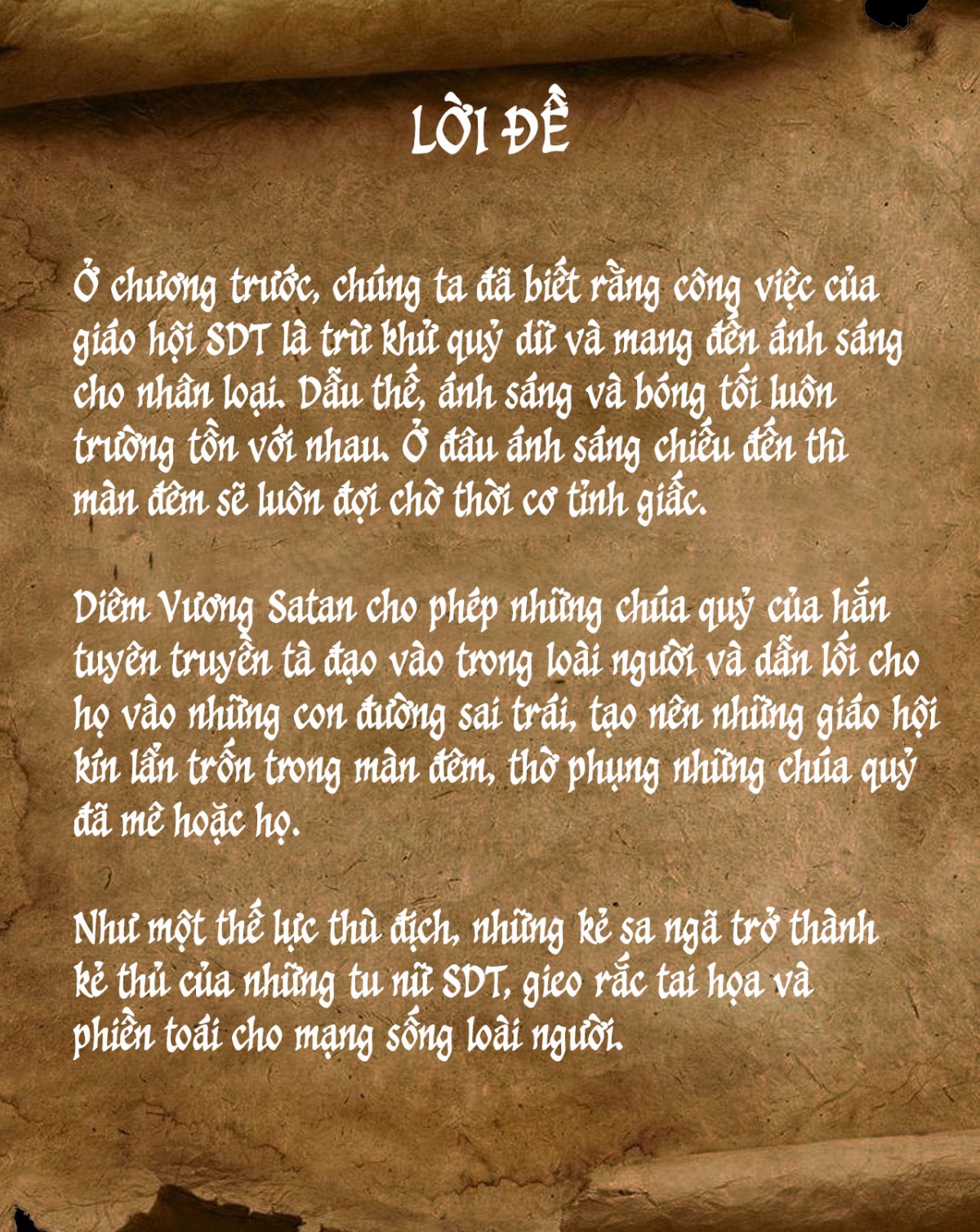 Đọc truyện hentai Ma Sơ VS Quỷ Dữ - Chap 2: Tà Đạo Của Các Chúa Quỷ
