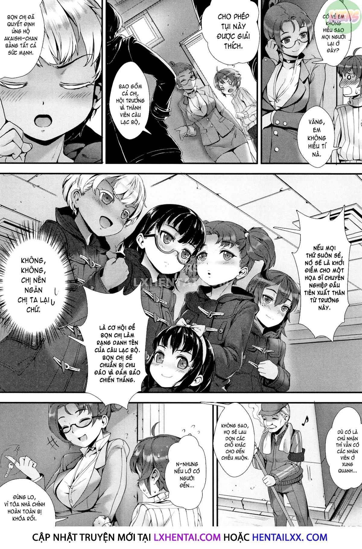 Đọc truyện hentai Gakuen Rankou Chap 7 END