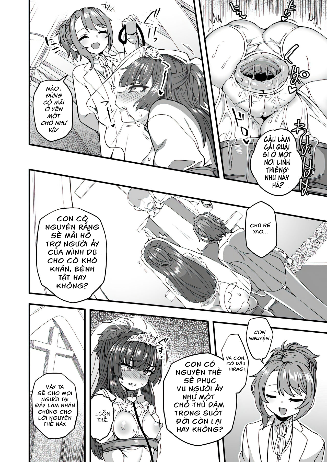 Đọc truyện hentai Hạnh Phúc Của Đôi Ta Sau Đám Cưới Oneshot