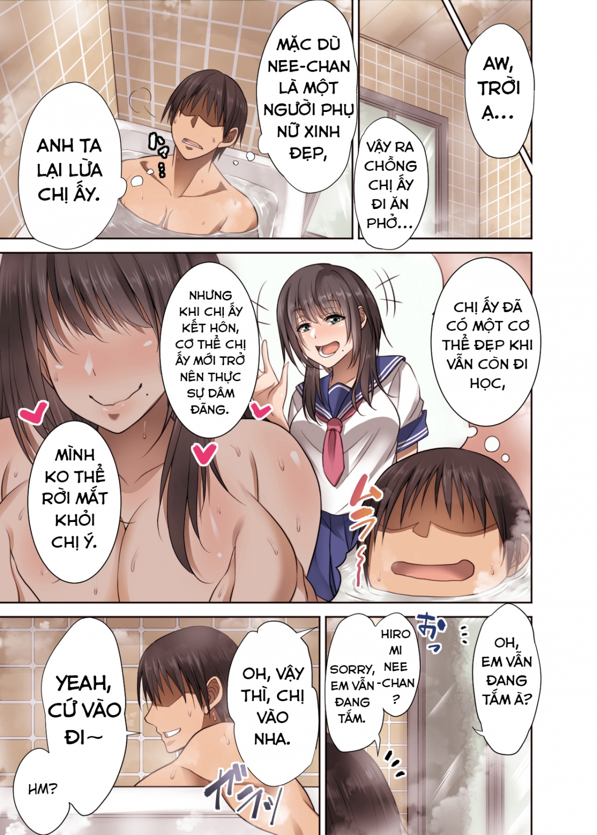Đọc truyện hentai Cách để một người phụ nữ đã kết hôn đột nhiên đến ở Chap 1