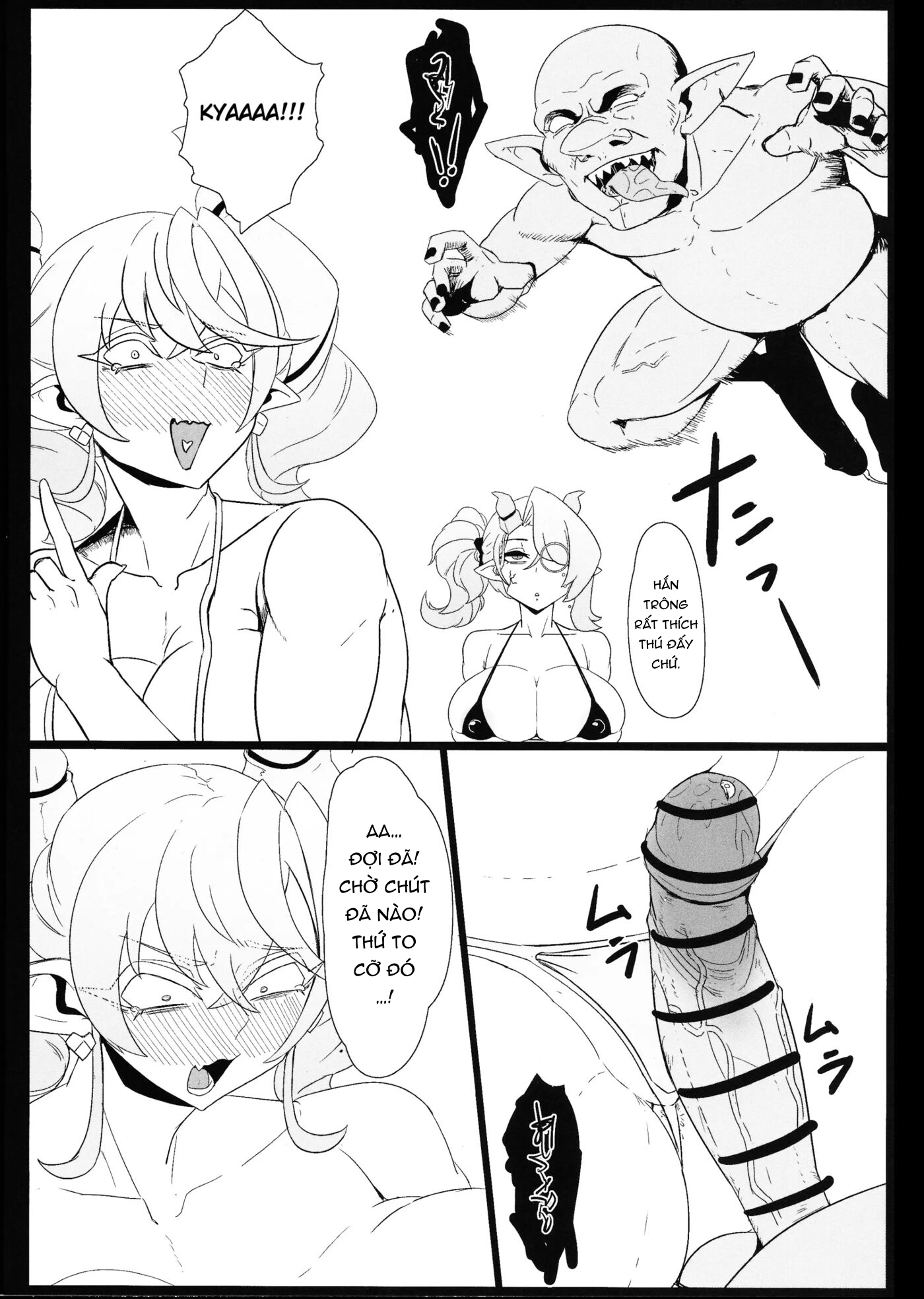 Đọc truyện hentai DiRECT ATTACK!! - Oneshot