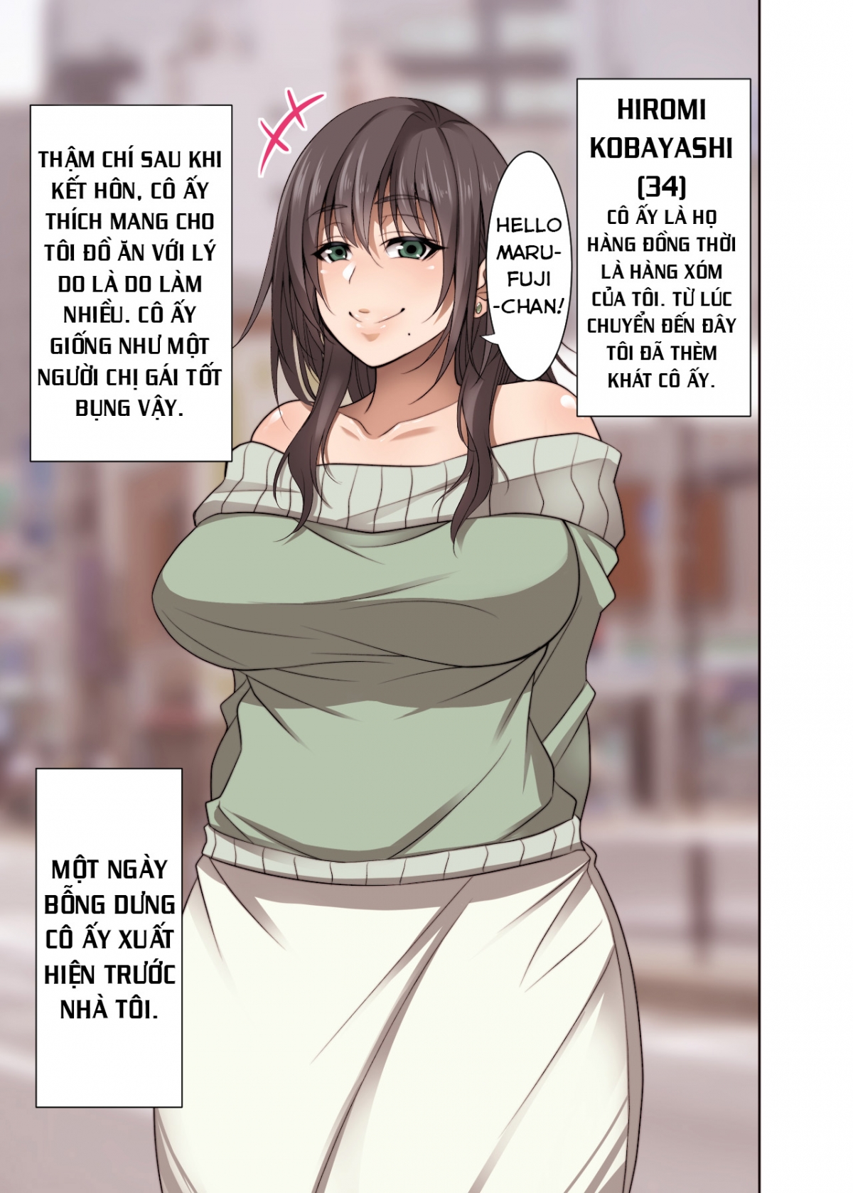 Đọc truyện hentai Cách để một người phụ nữ đã kết hôn đột nhiên đến ở Chap 1