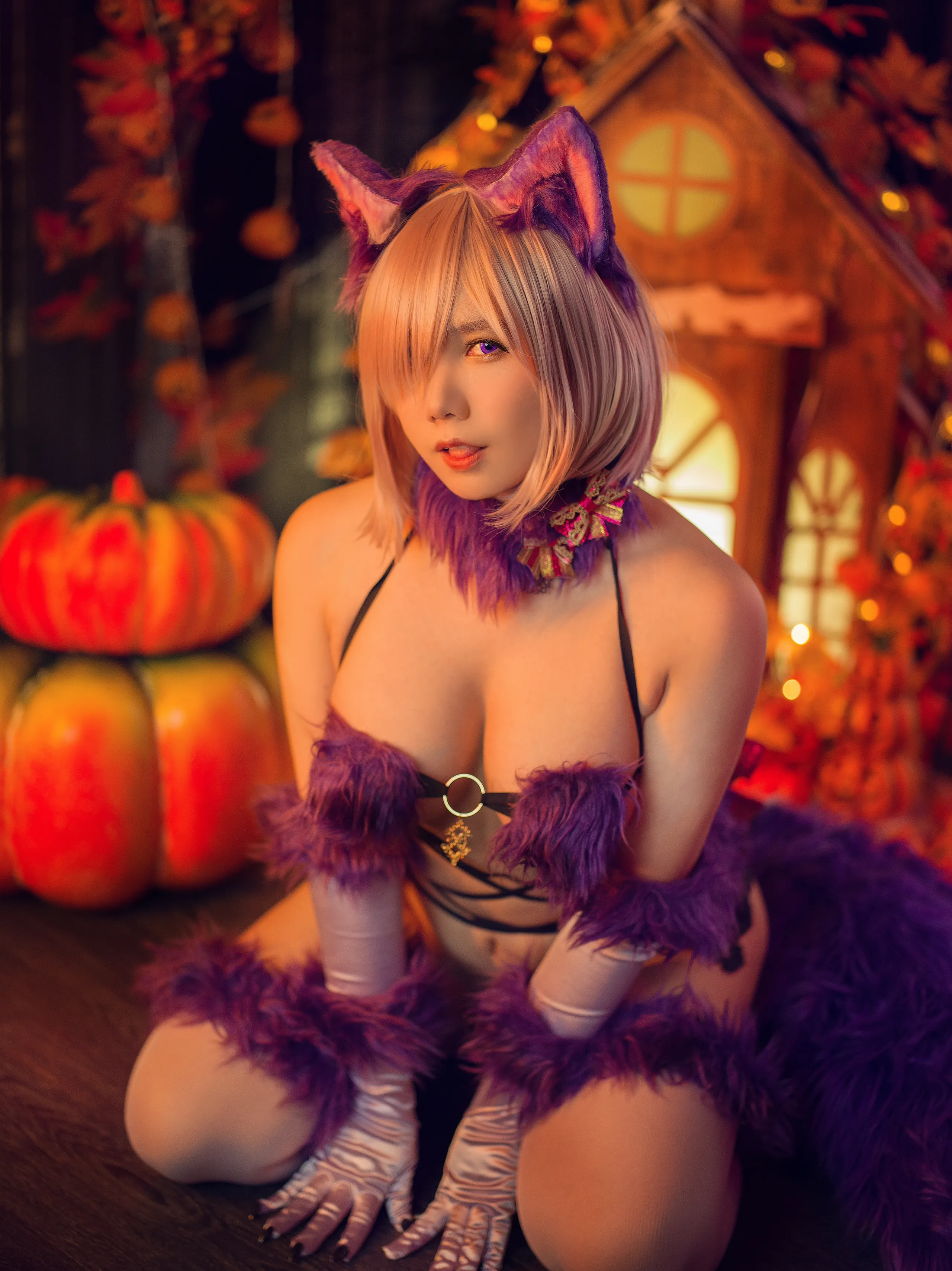 Đọc truyện hentai Tuyển tập Albums siêu phẩm Cosplay - Chap 1132 - Mahua Sauce - FGO Mashu