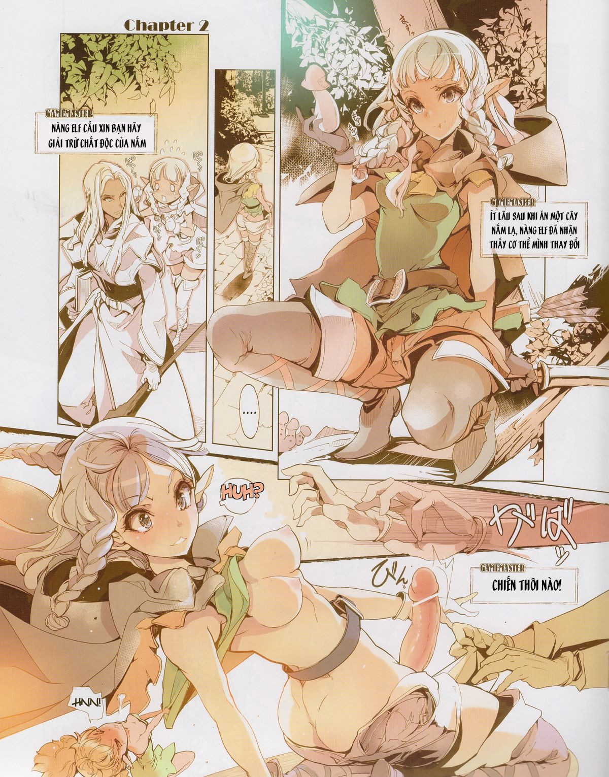 Đọc truyện hentai Bộ sưu tập màu sắc - Chap 5: D&! -DRAGON & ! (Dragons Crown)