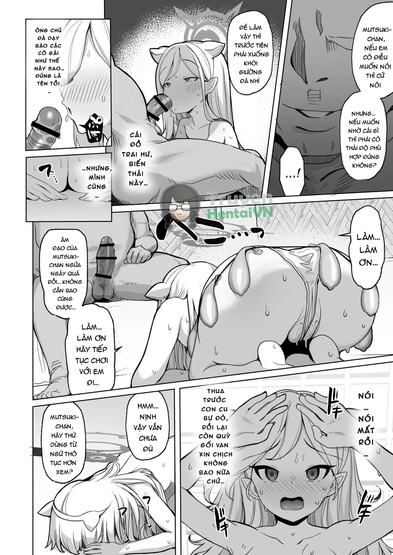 Đọc truyện hentai Netorase Archive (Blue Archive) - Oneshot