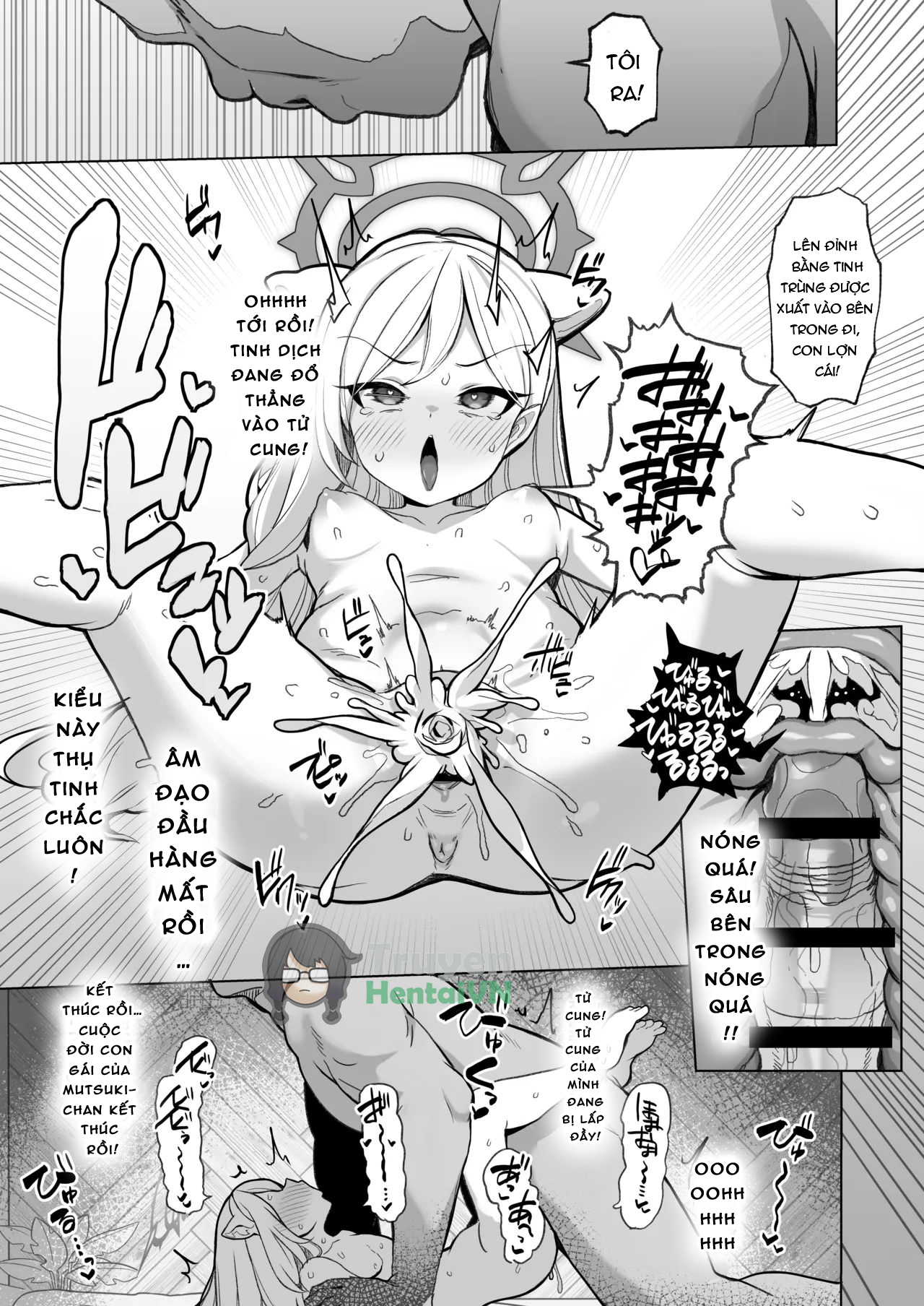 Đọc truyện hentai Netorase Archive (Blue Archive) - Oneshot