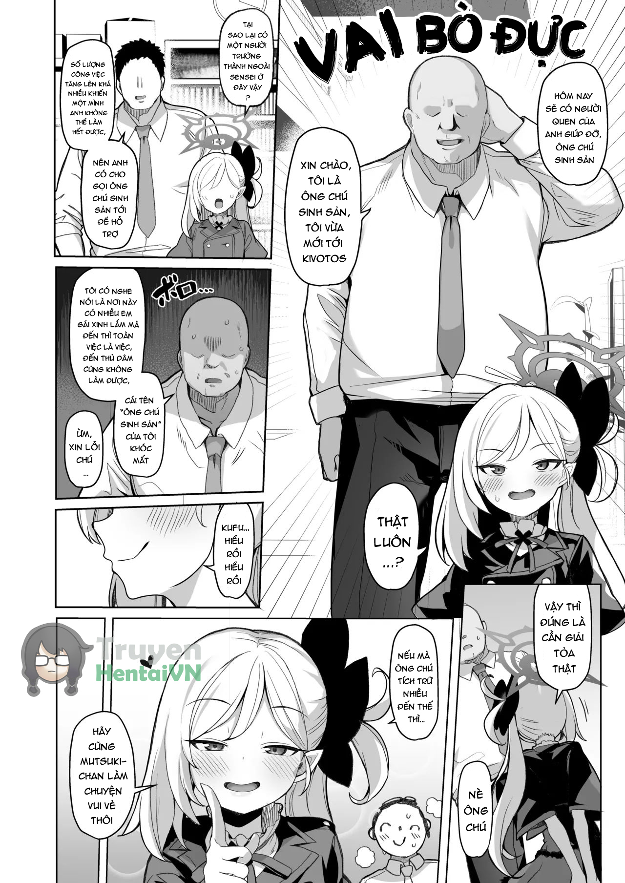 Đọc truyện hentai Netorase Archive (Blue Archive) - Oneshot