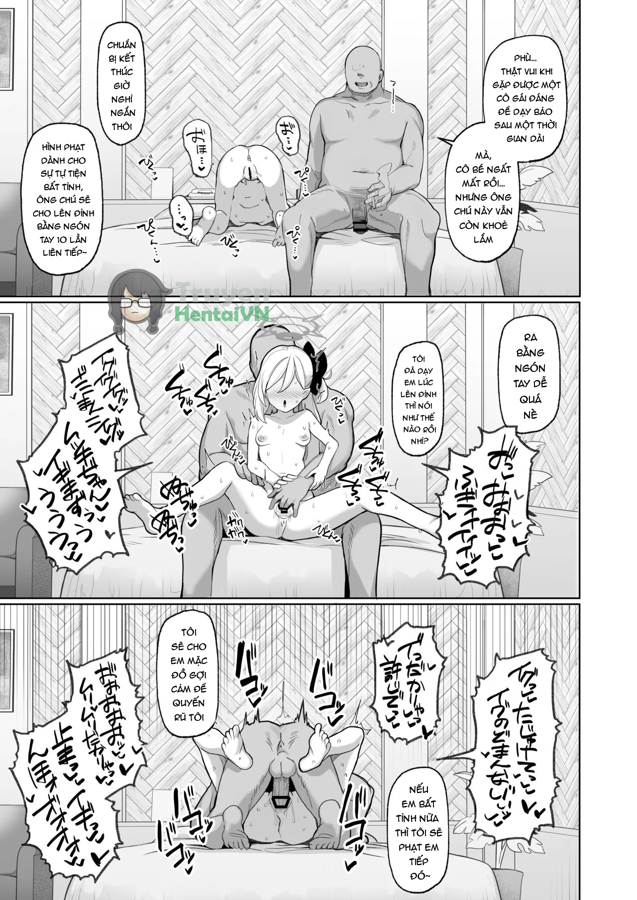 Đọc truyện hentai Netorase Archive (Blue Archive) - Oneshot