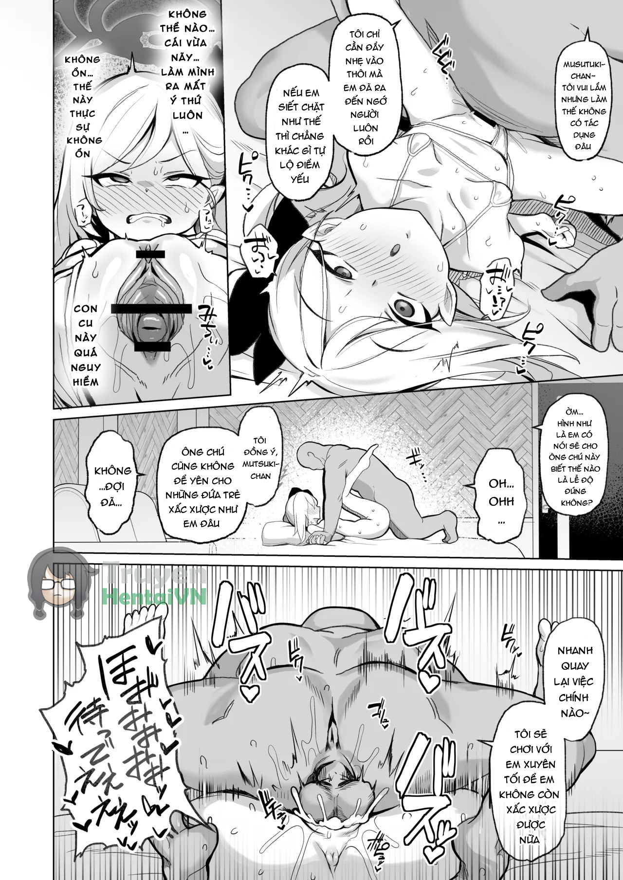 Đọc truyện hentai Netorase Archive (Blue Archive) - Oneshot