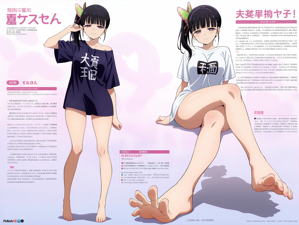 Đọc truyện hentai Tuyển tập Albums Art hentai - Chap 490 - Demon Slayer girls | Chara sheet