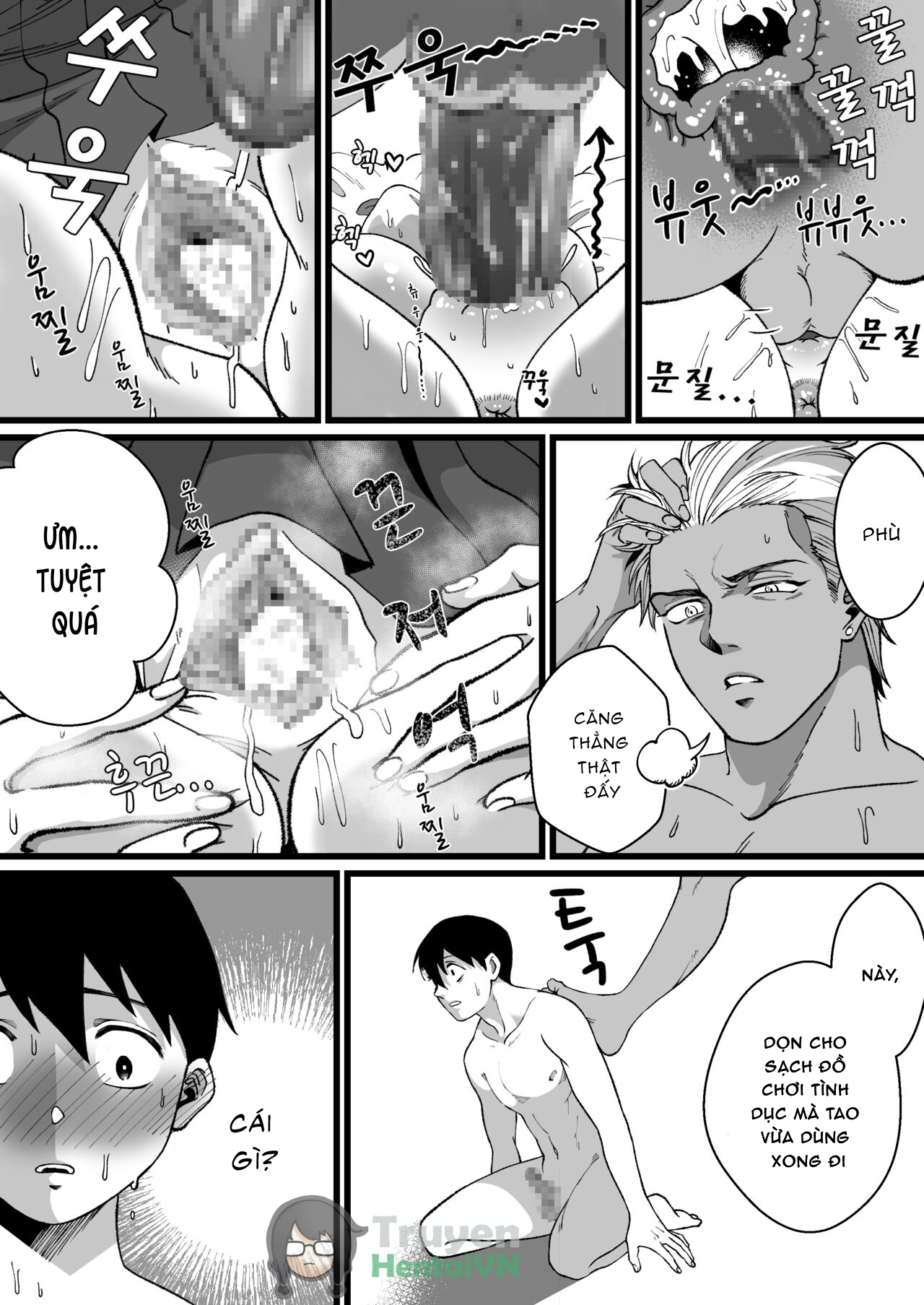 Đọc truyện hentai Boy tóc vàng cùng nữ sinh Hàn quốc Oneshot