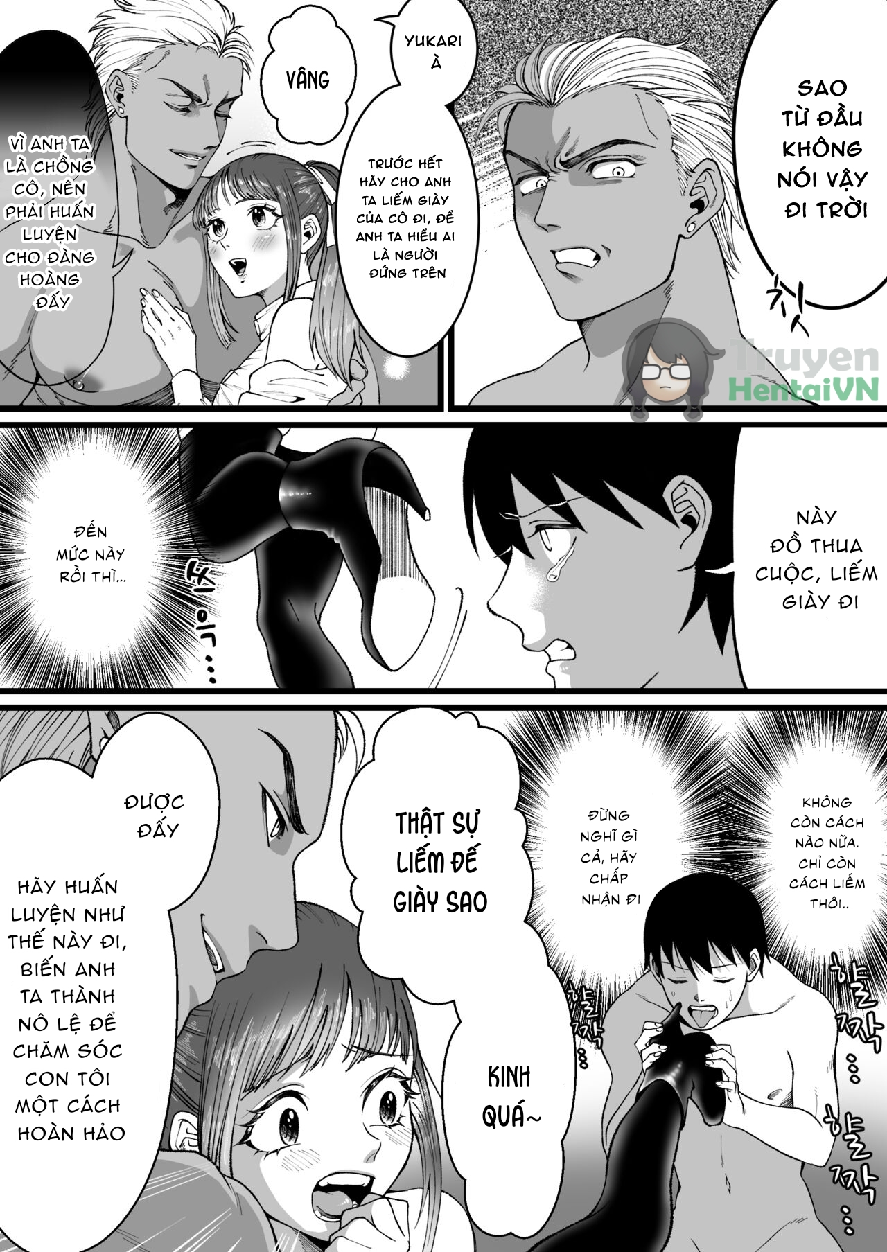 Đọc truyện hentai Boy tóc vàng cùng nữ sinh Hàn quốc Oneshot