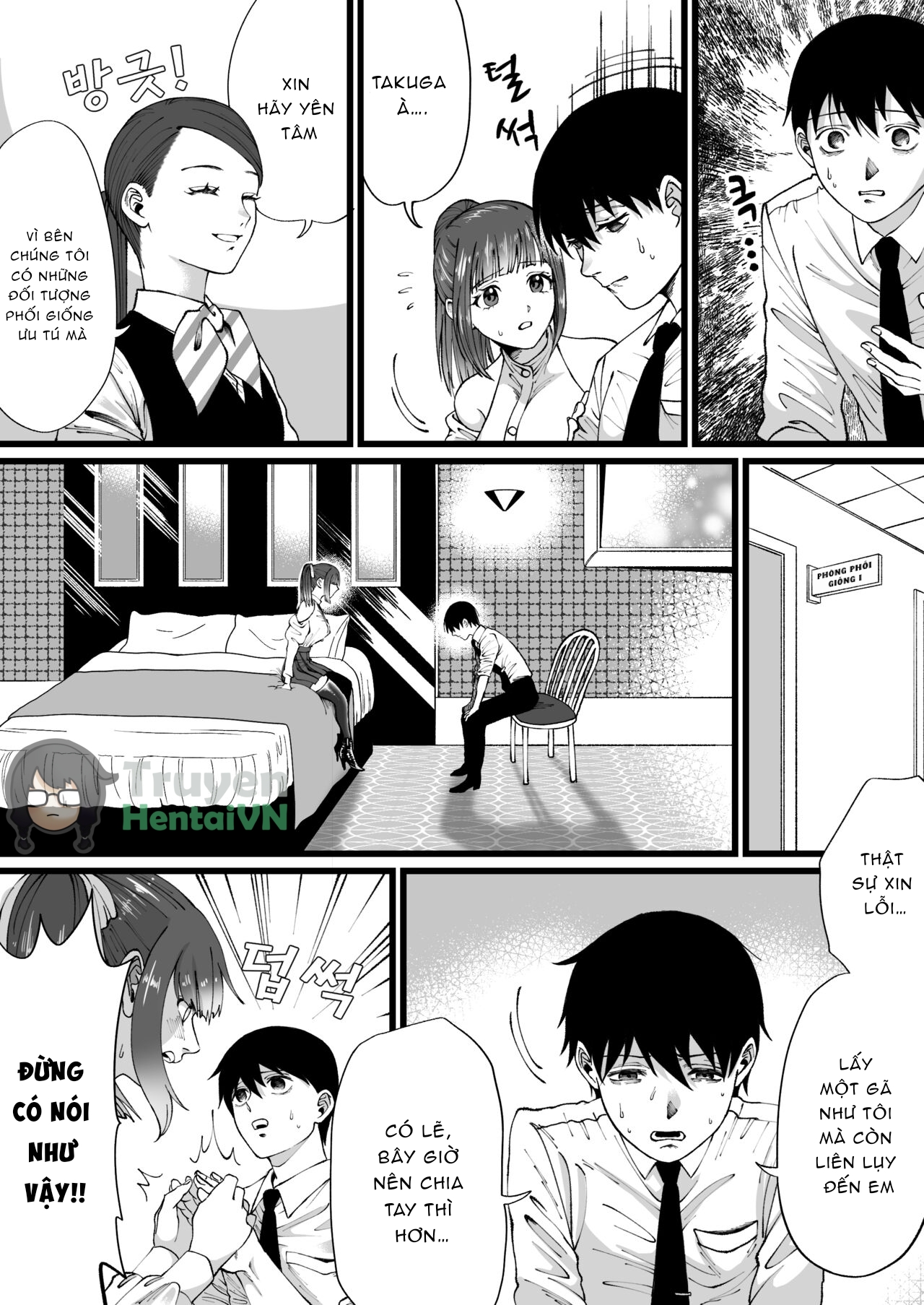 Đọc truyện hentai Boy tóc vàng cùng nữ sinh Hàn quốc Oneshot