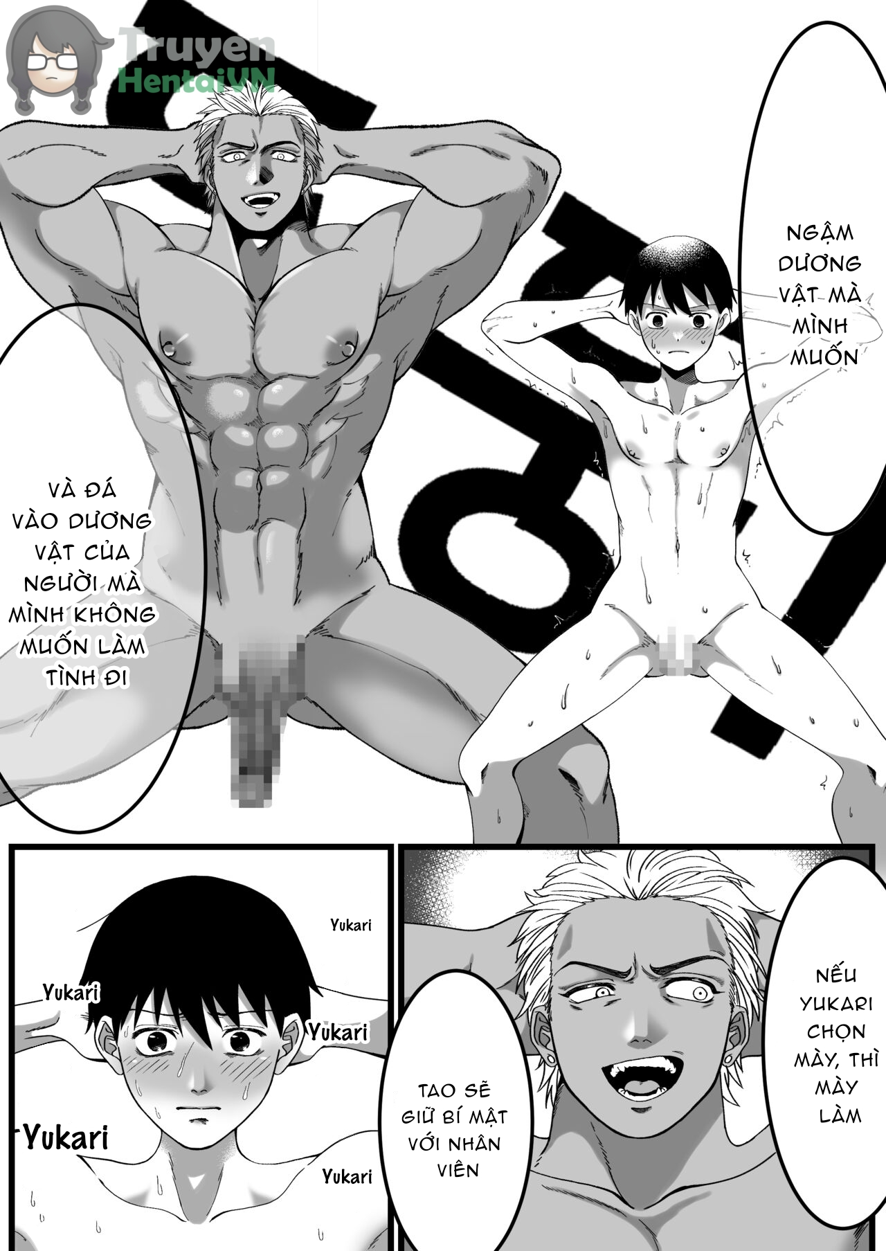 Đọc truyện hentai Boy tóc vàng cùng nữ sinh Hàn quốc Oneshot