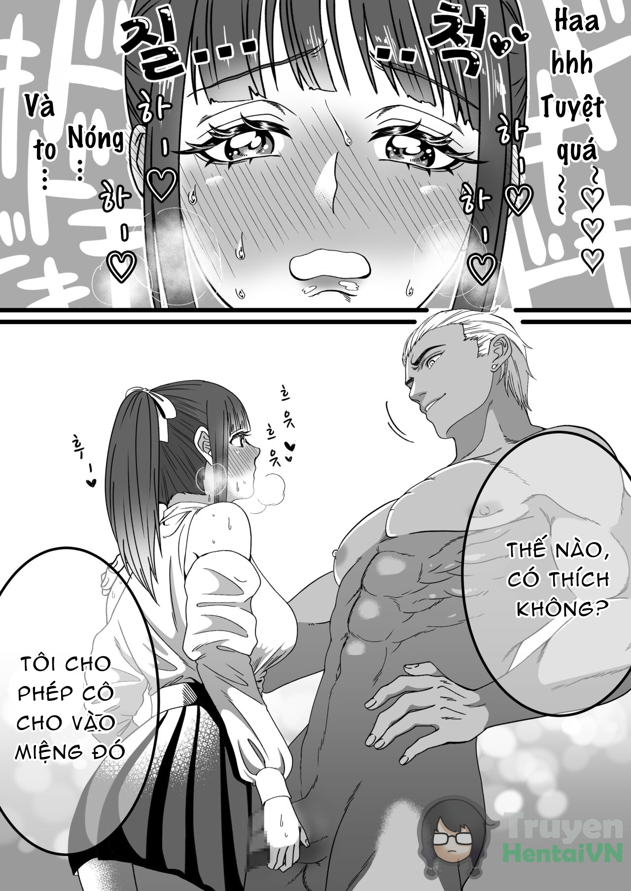 Đọc truyện hentai Boy tóc vàng cùng nữ sinh Hàn quốc Oneshot