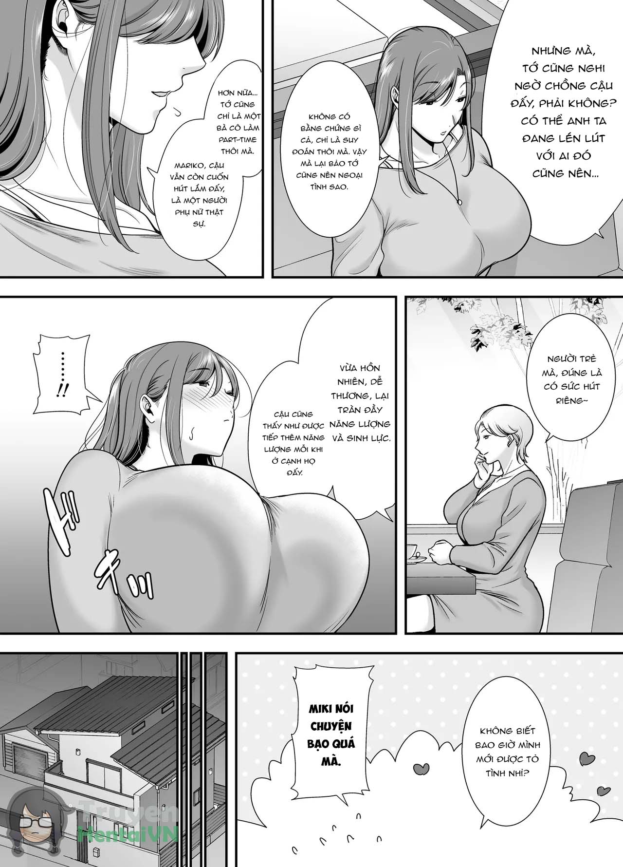 Đọc truyện hentai Mariko và tôi ~ Ngoại tình với một người phụ nữ đã có chồng ở công việc bán thời gian~ Oneshot
