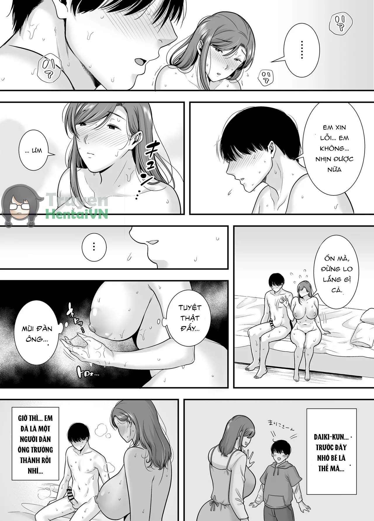 Đọc truyện hentai Mariko và tôi ~ Ngoại tình với một người phụ nữ đã có chồng ở công việc bán thời gian~ Oneshot