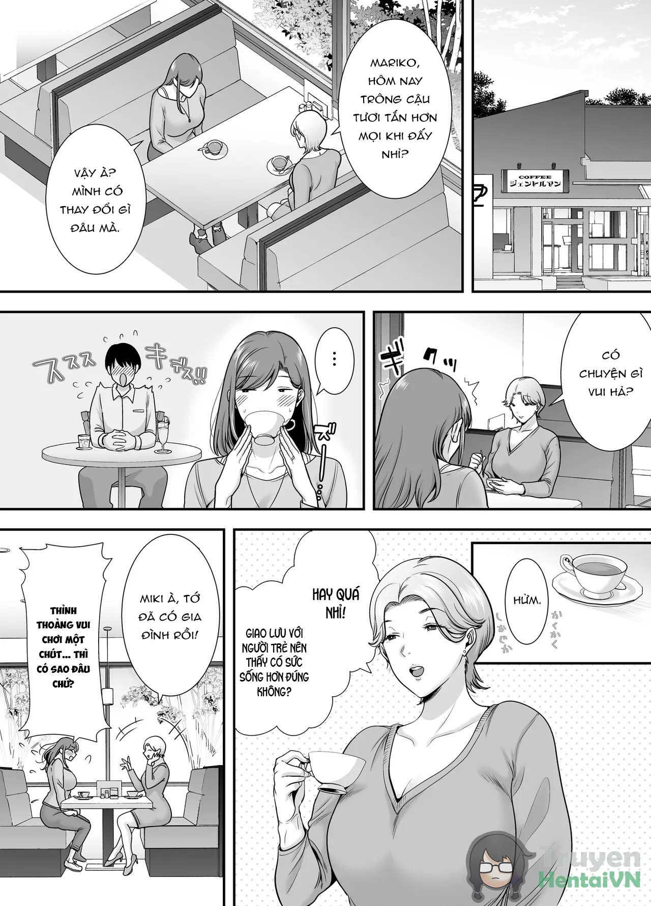 Đọc truyện hentai Mariko và tôi ~ Ngoại tình với một người phụ nữ đã có chồng ở công việc bán thời gian~ Oneshot