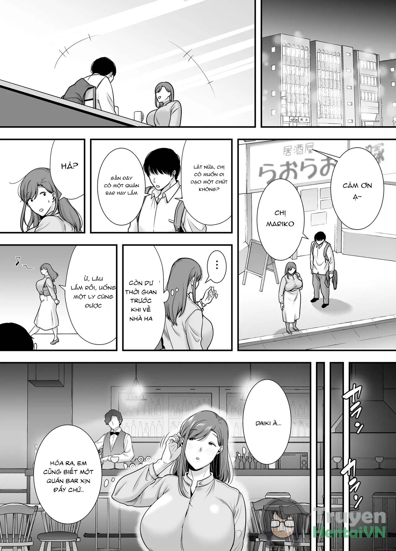 Đọc truyện hentai Mariko và tôi ~ Ngoại tình với một người phụ nữ đã có chồng ở công việc bán thời gian~ Oneshot