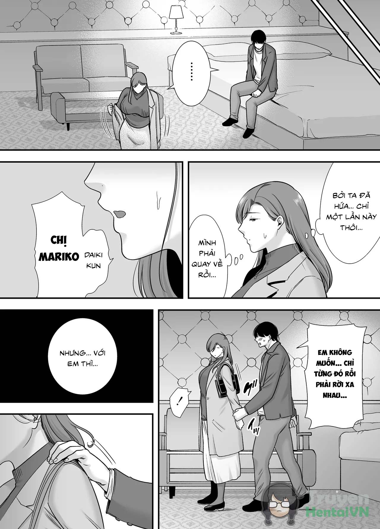Đọc truyện hentai Mariko và tôi ~ Ngoại tình với một người phụ nữ đã có chồng ở công việc bán thời gian~ Oneshot
