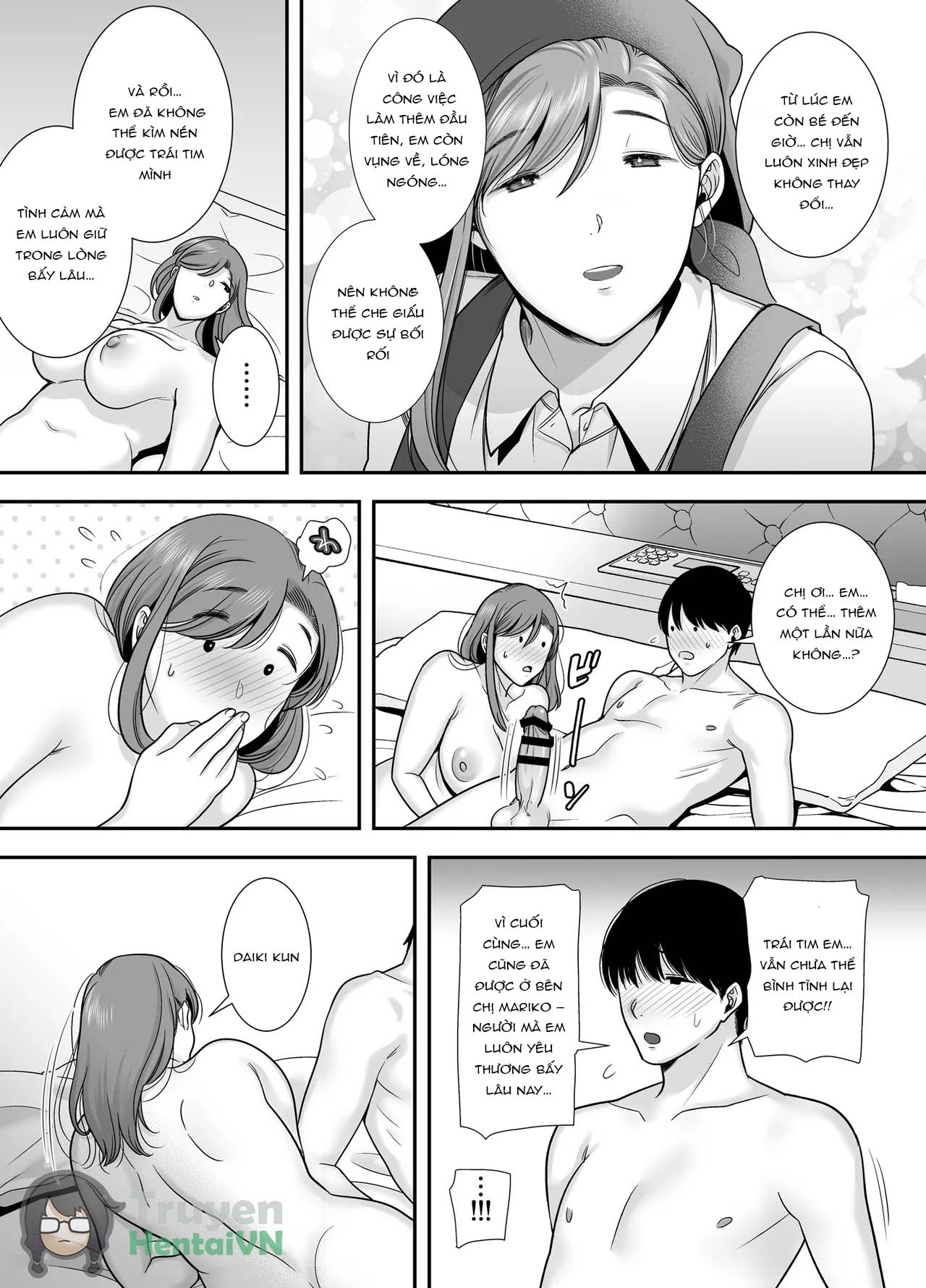 Đọc truyện hentai Mariko và tôi ~ Ngoại tình với một người phụ nữ đã có chồng ở công việc bán thời gian~ Oneshot
