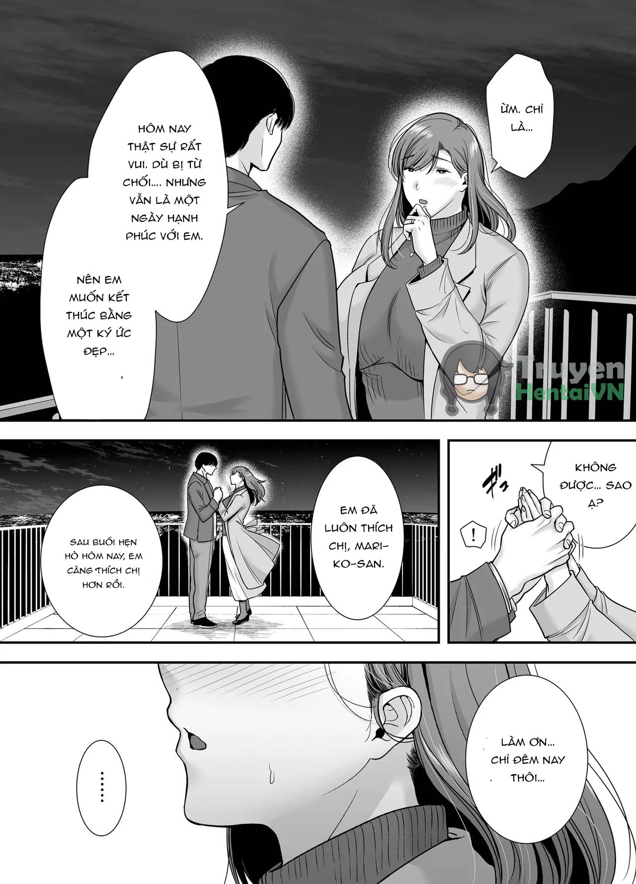 Đọc truyện hentai Mariko và tôi ~ Ngoại tình với một người phụ nữ đã có chồng ở công việc bán thời gian~ Oneshot
