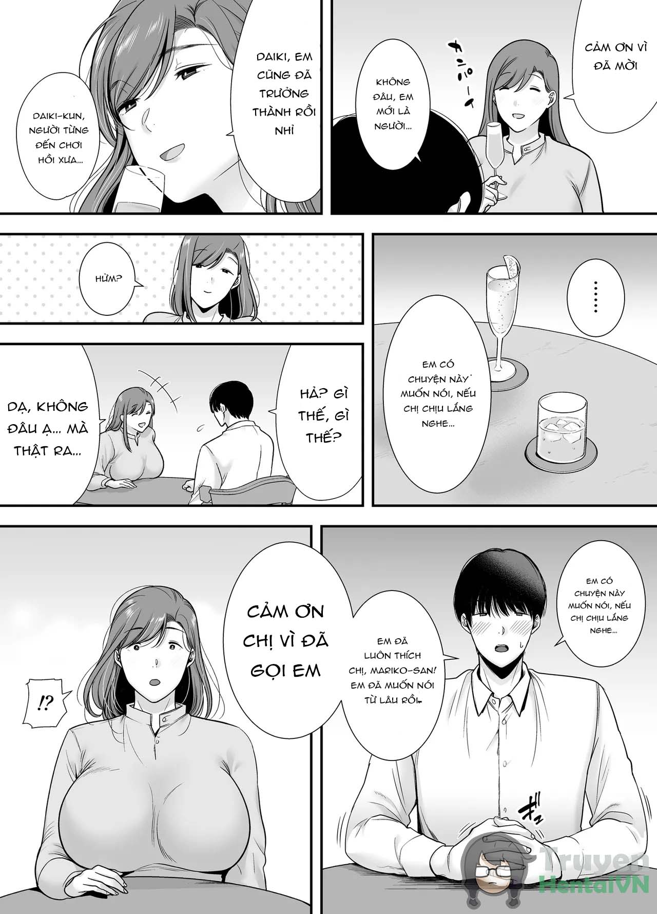 Đọc truyện hentai Mariko và tôi ~ Ngoại tình với một người phụ nữ đã có chồng ở công việc bán thời gian~ Oneshot