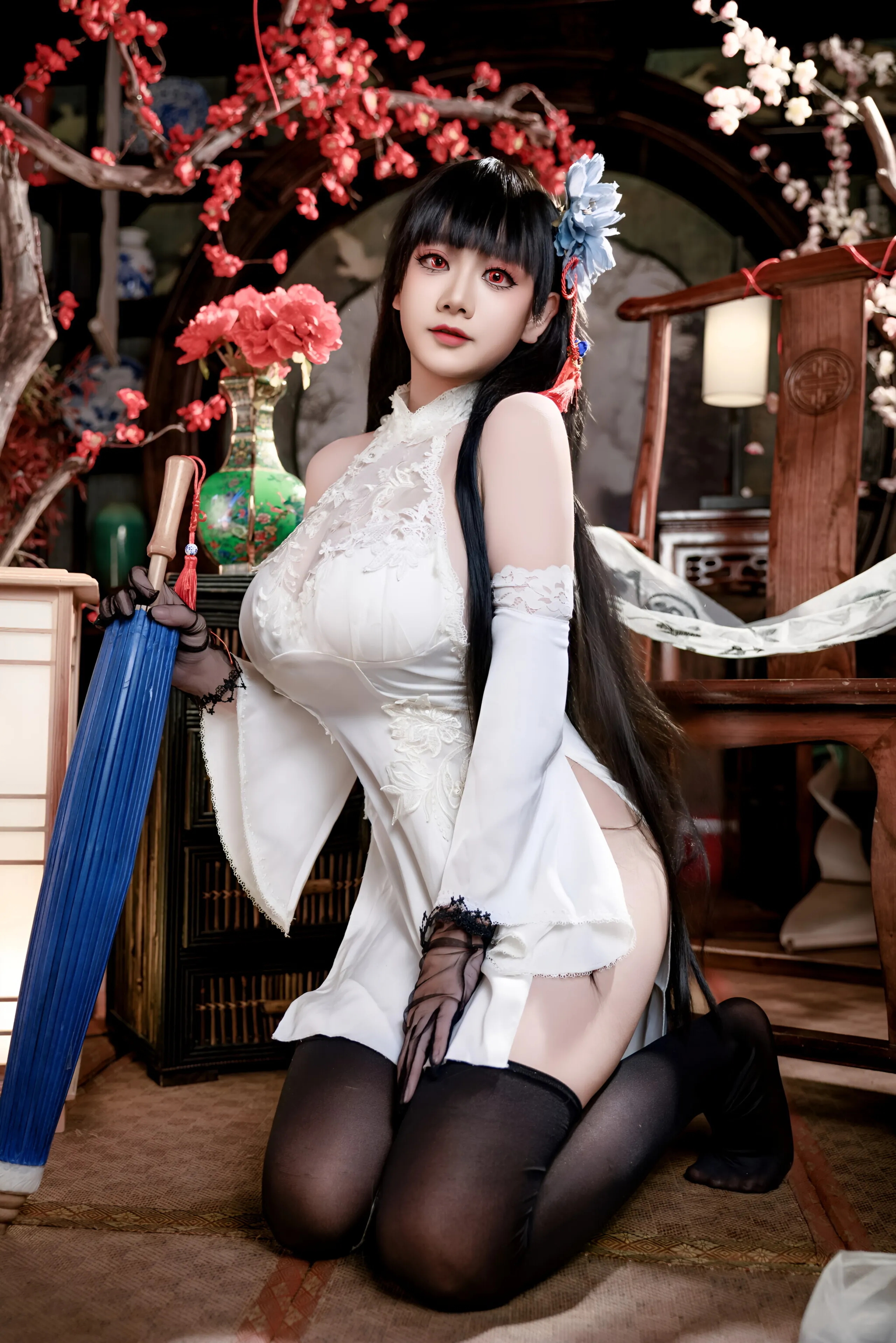 Đọc truyện hentai Tuyển tập Albums siêu phẩm Cosplay - Chap 1146 - A Xuexue - Azur Lane Yixian Cheongsam