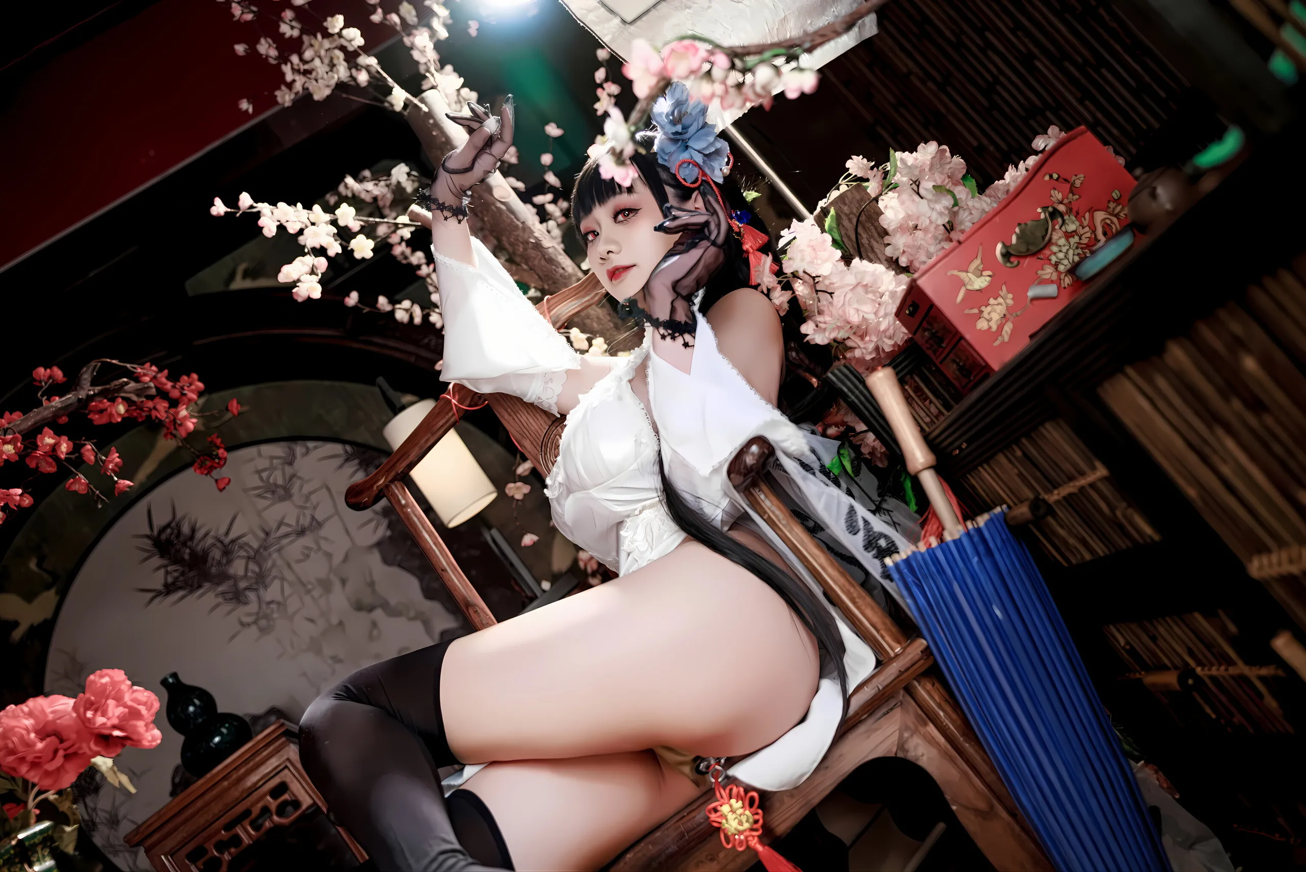Đọc truyện hentai Tuyển tập Albums siêu phẩm Cosplay - Chap 1146 - A Xuexue - Azur Lane Yixian Cheongsam