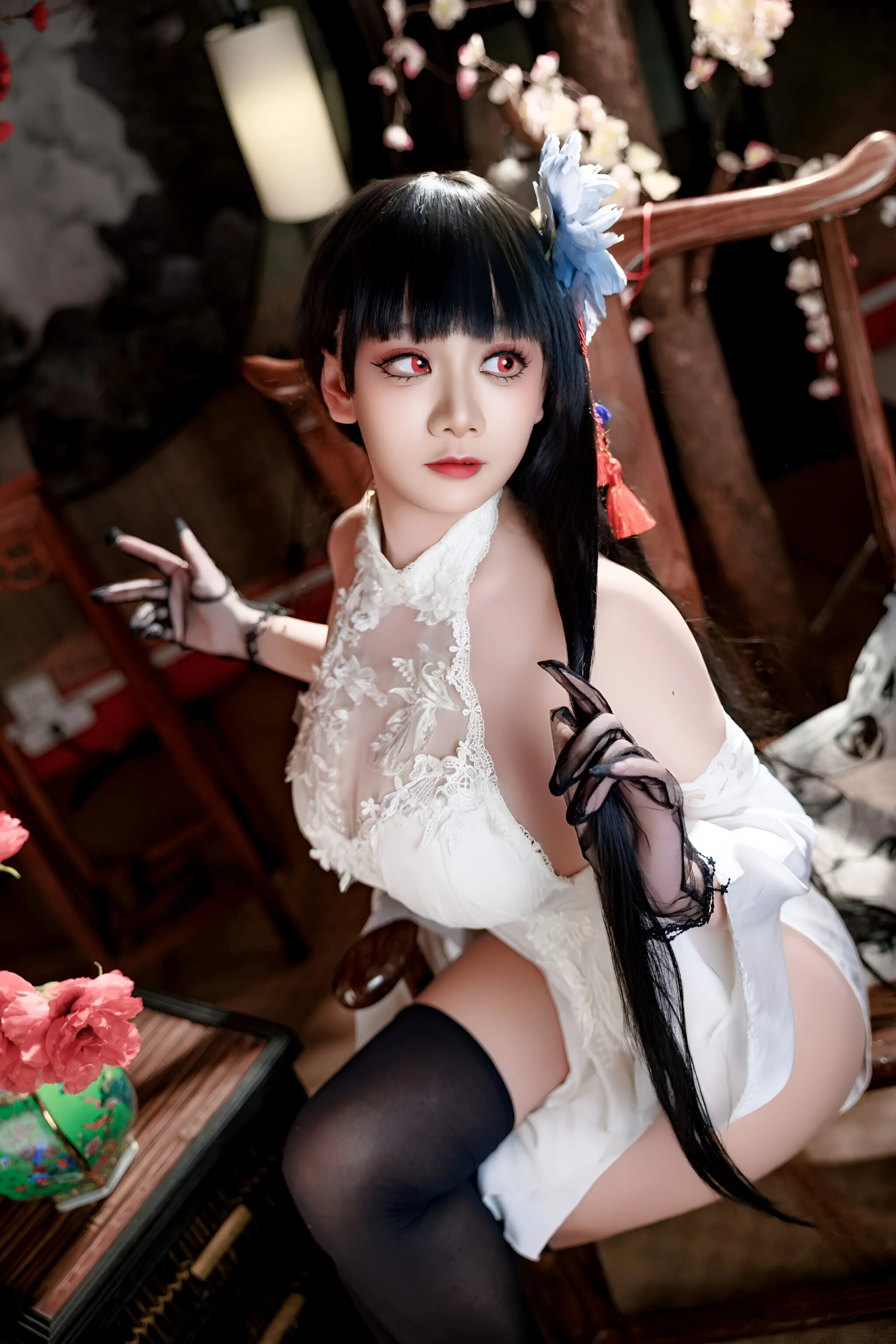 Đọc truyện hentai Tuyển tập Albums siêu phẩm Cosplay - Chap 1146 - A Xuexue - Azur Lane Yixian Cheongsam