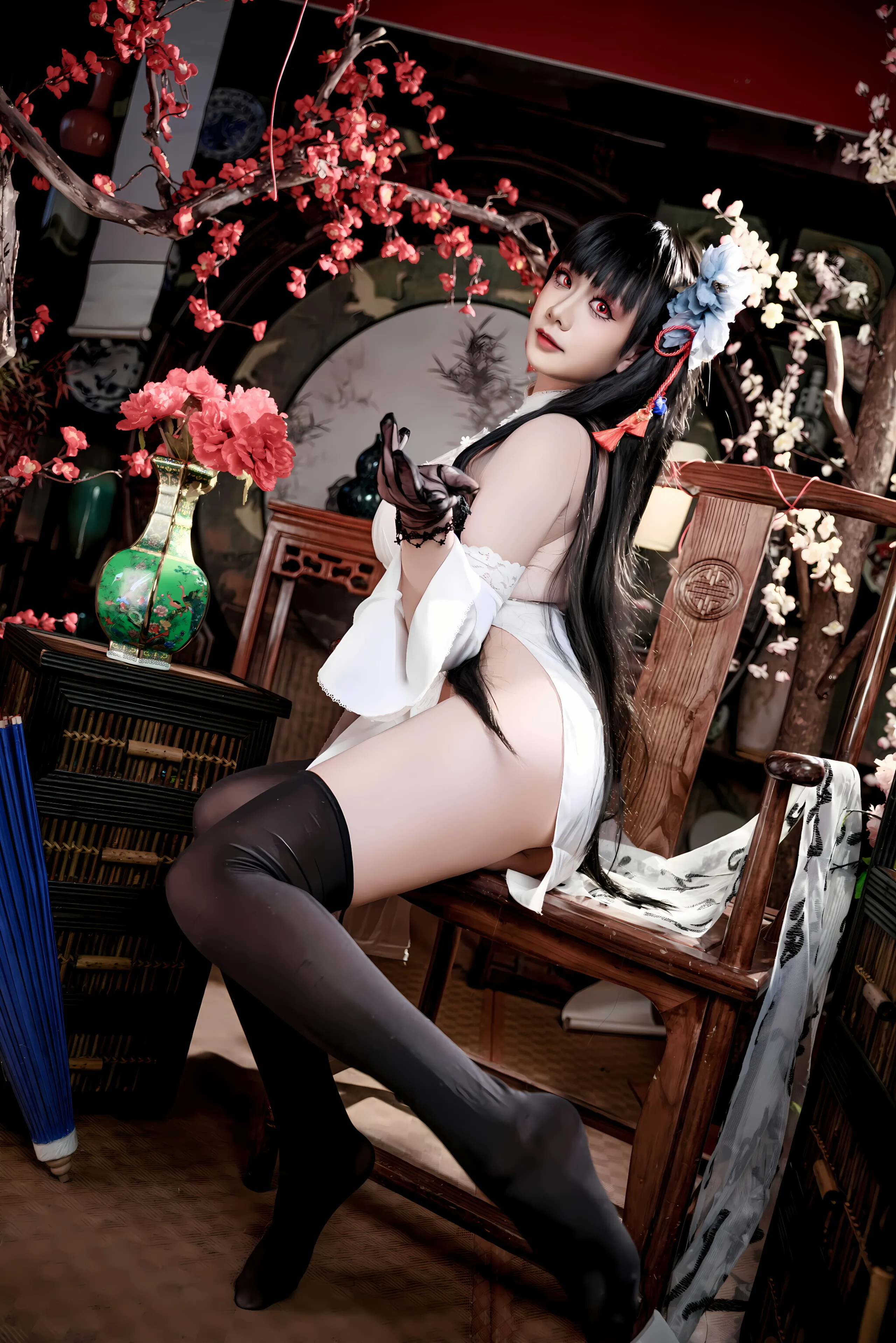Đọc truyện hentai Tuyển tập Albums siêu phẩm Cosplay - Chap 1146 - A Xuexue - Azur Lane Yixian Cheongsam