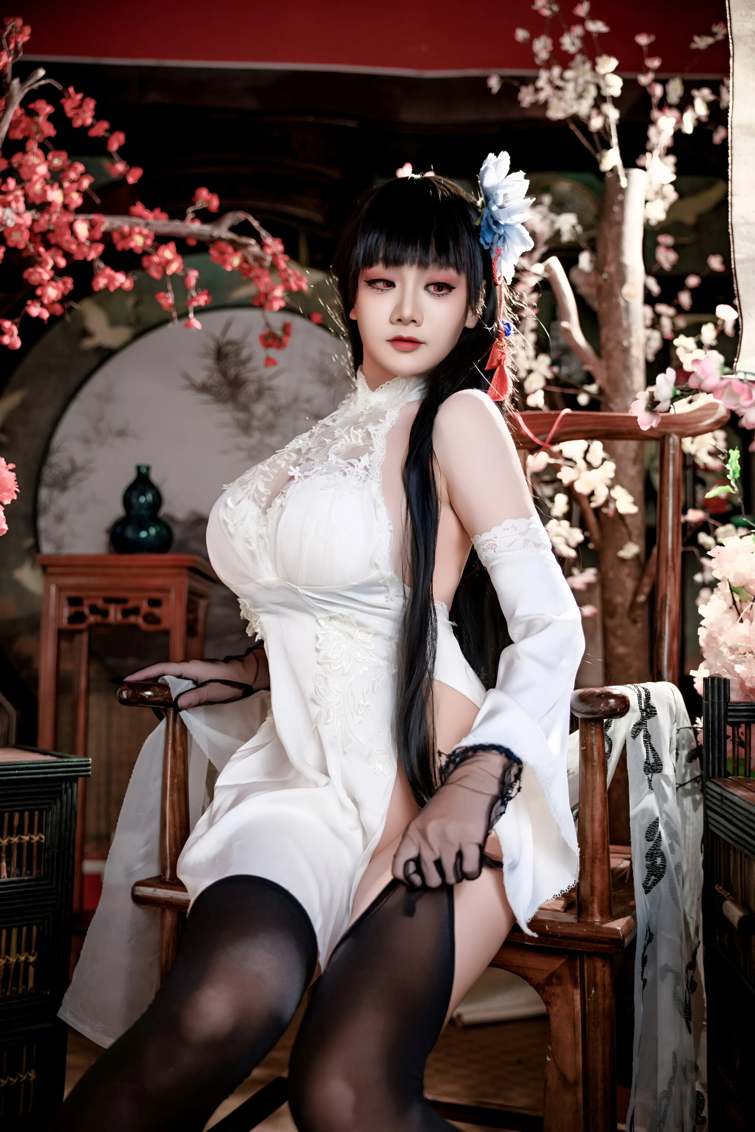 Đọc truyện hentai Tuyển tập Albums siêu phẩm Cosplay - Chap 1146 - A Xuexue - Azur Lane Yixian Cheongsam