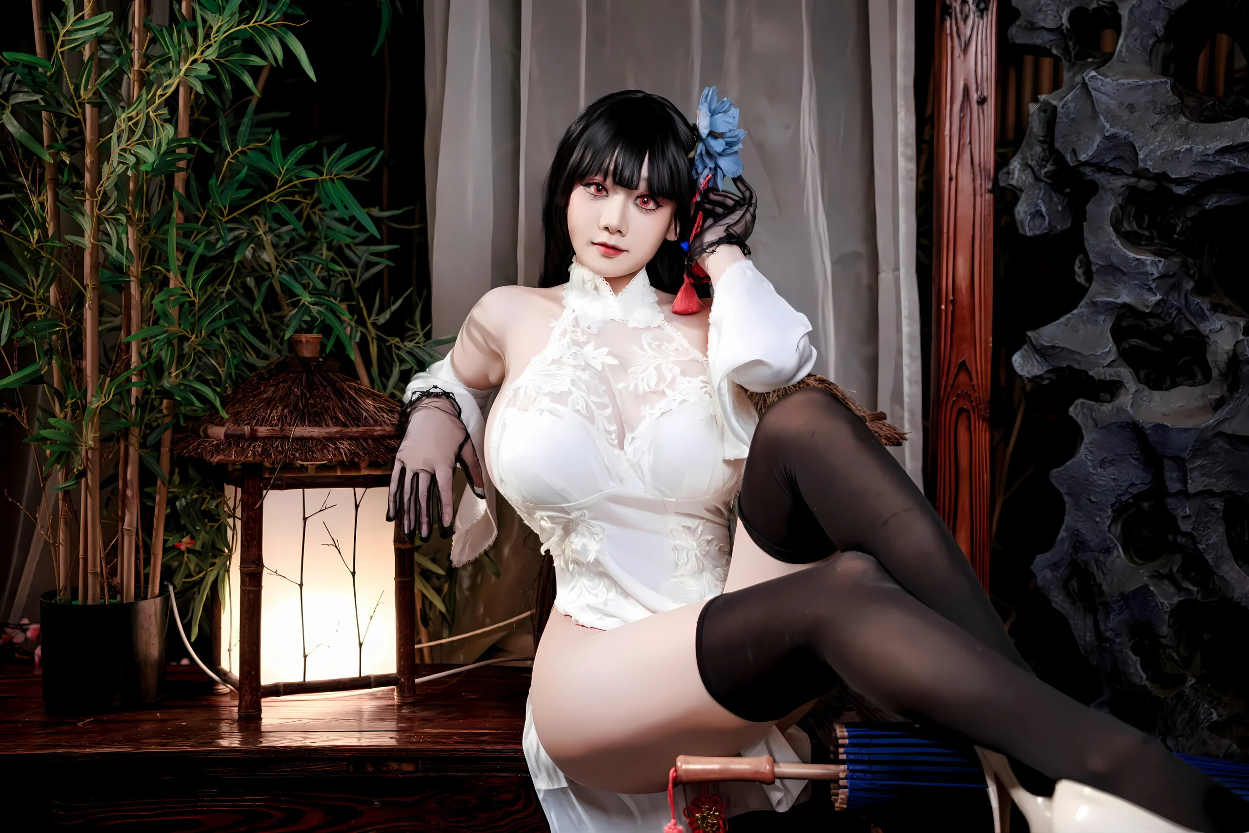 Đọc truyện hentai Tuyển tập Albums siêu phẩm Cosplay - Chap 1146 - A Xuexue - Azur Lane Yixian Cheongsam