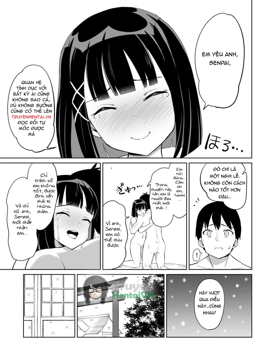 Đọc truyện hentai Kanojo wa Miko toshite Netorare Nakadashi Sareta - Oneshot