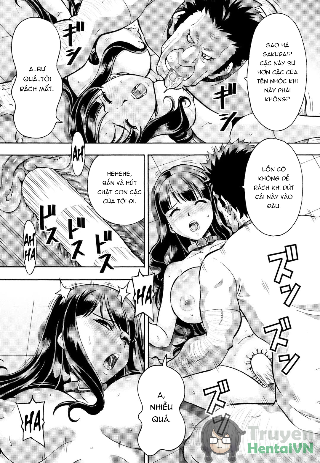 Đọc truyện hentai Netorareta Gakuen Pet Kyoushi Sakura | Netorare School: Pet Teacher Sakura - Oneshot