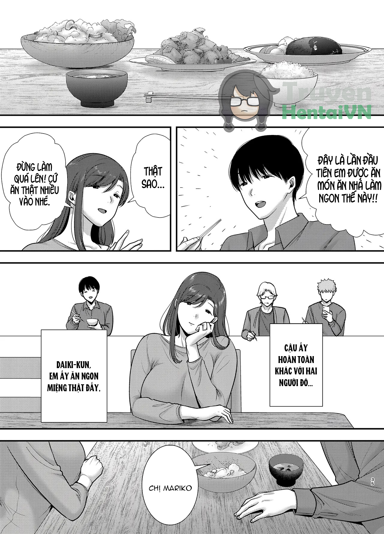 Đọc truyện hentai Mariko-san to Boku 2 ~Beit-saki no Hitozuma to no Furin Kankei~ - Oneshot