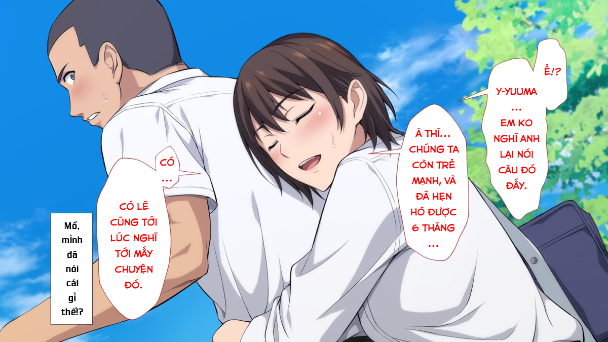 Đọc truyện hentai Netorareta JoshiMane ~Migite no Daida wa Ace no Kanojo~ - Chap 1