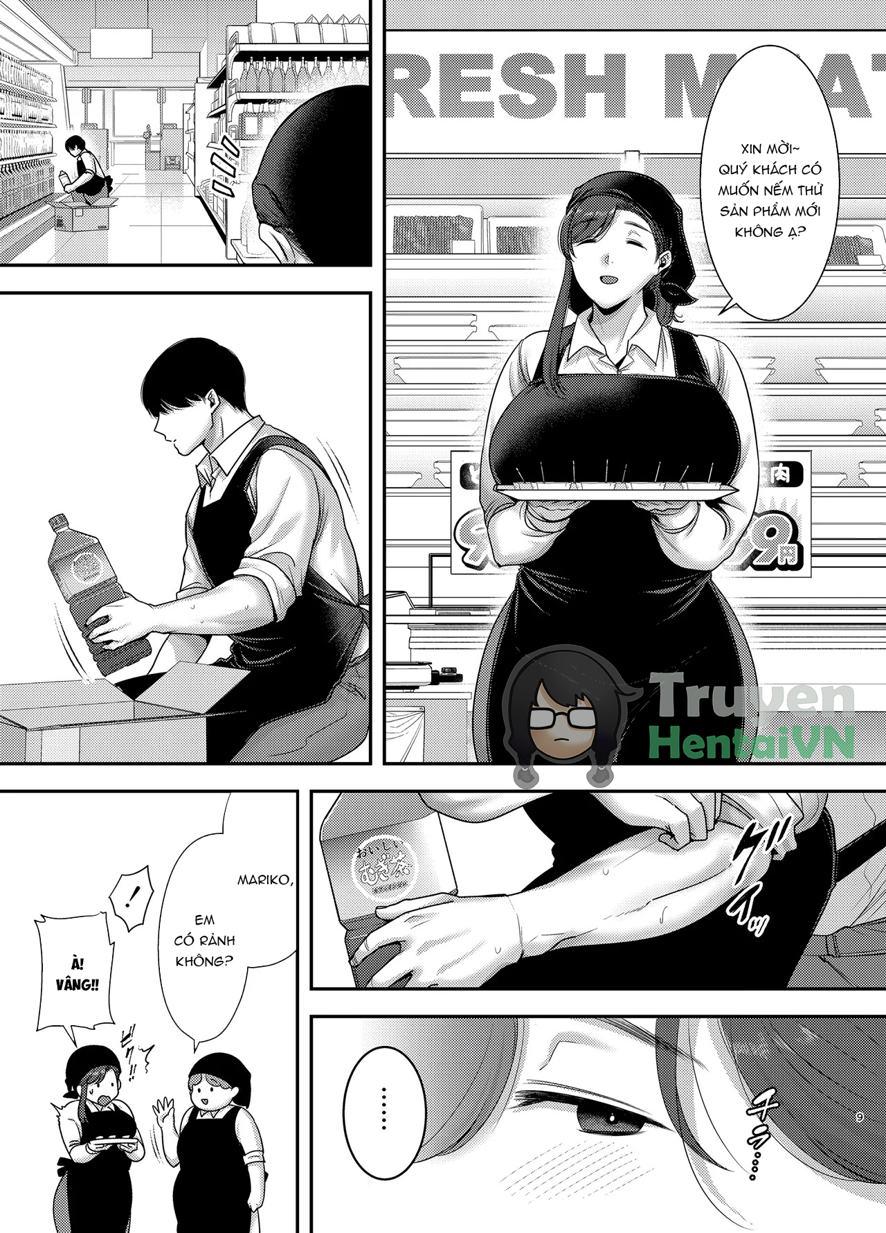 Đọc truyện hentai Mariko-san to Boku 2 ~Beit-saki no Hitozuma to no Furin Kankei~ - Oneshot