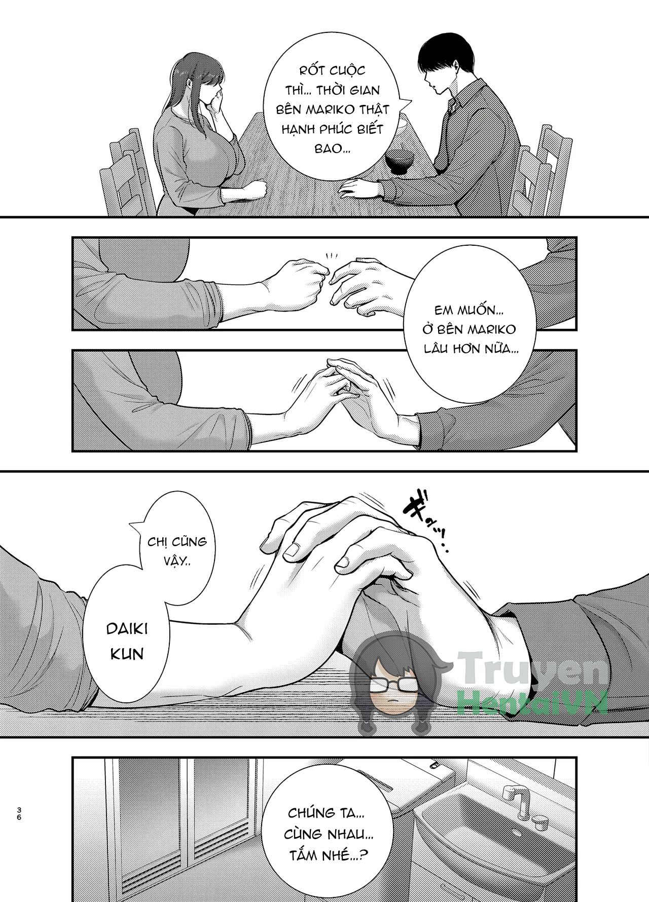 Đọc truyện hentai Mariko-san to Boku 2 ~Beit-saki no Hitozuma to no Furin Kankei~ - Oneshot