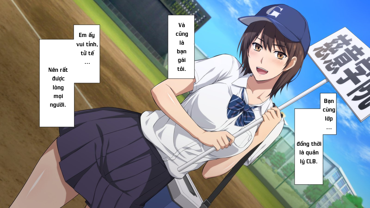 Đọc truyện hentai Netorareta JoshiMane ~Migite no Daida wa Ace no Kanojo~ - Chap 1