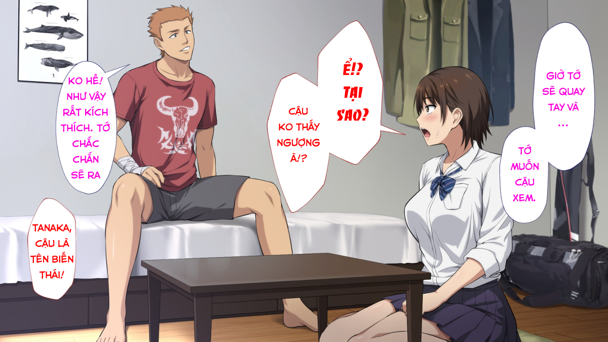 Đọc truyện hentai Netorareta JoshiMane ~Migite no Daida wa Ace no Kanojo~ - Chap 1