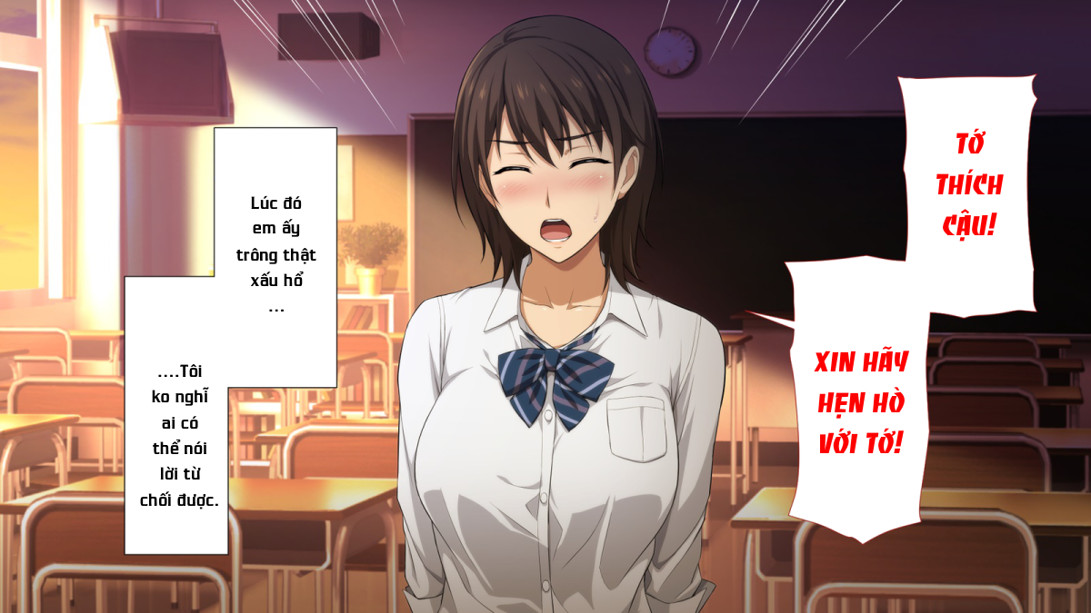 Đọc truyện hentai Netorareta JoshiMane ~Migite no Daida wa Ace no Kanojo~ - Chap 1