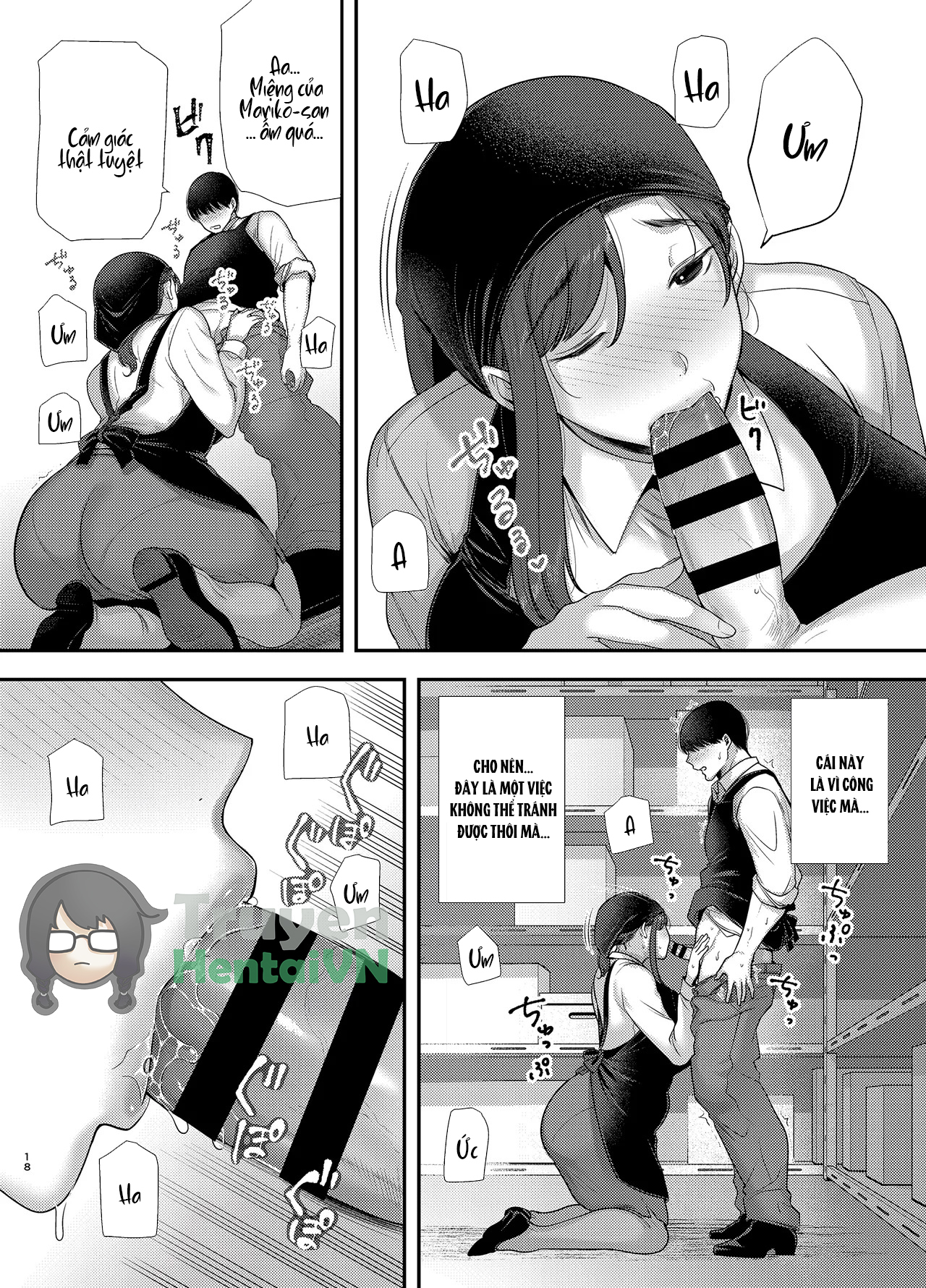 Đọc truyện hentai Mariko-san to Boku 2 ~Beit-saki no Hitozuma to no Furin Kankei~ - Oneshot