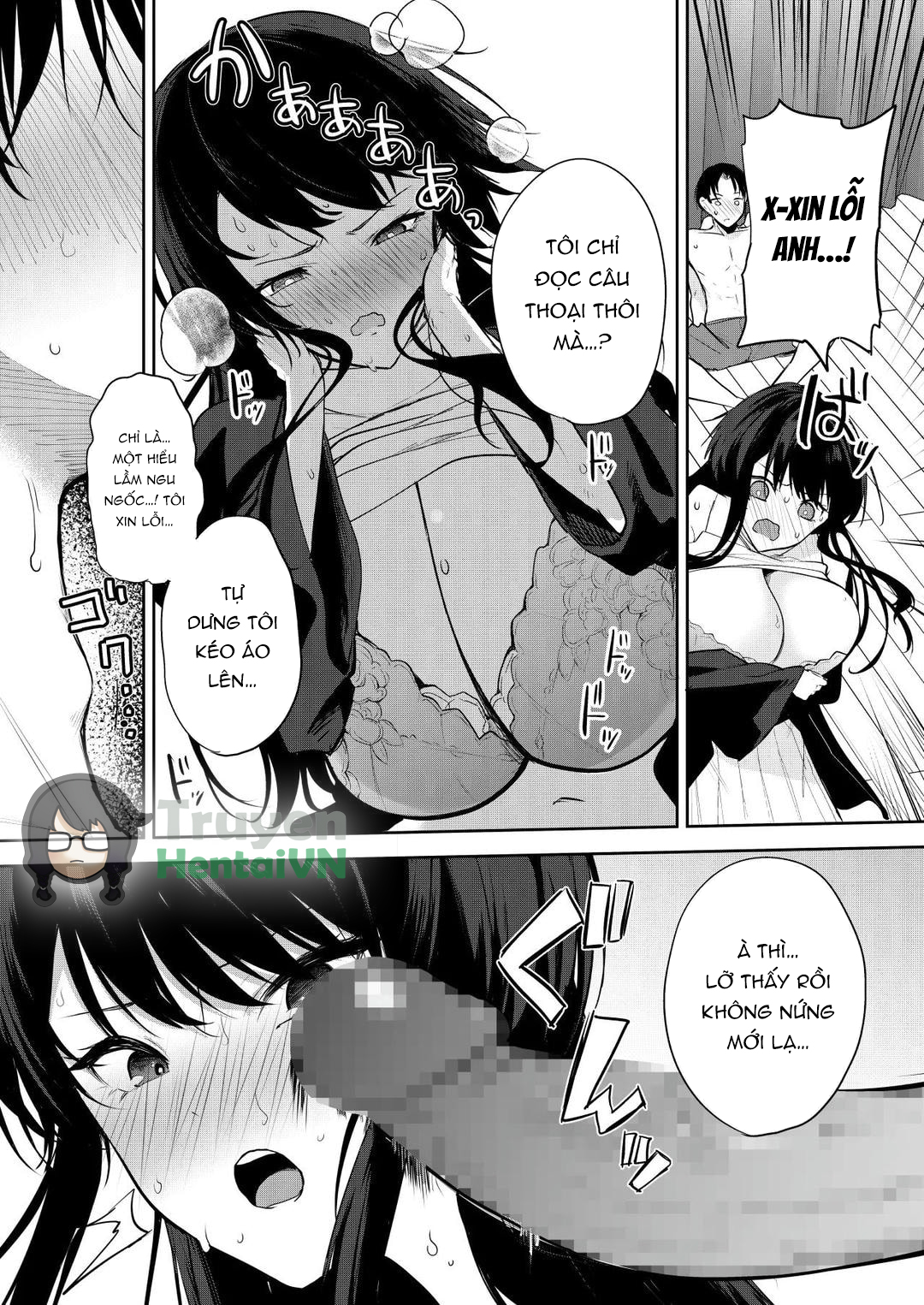 Đọc truyện hentai Would you like to be an erotic manga model? - Oneshot
