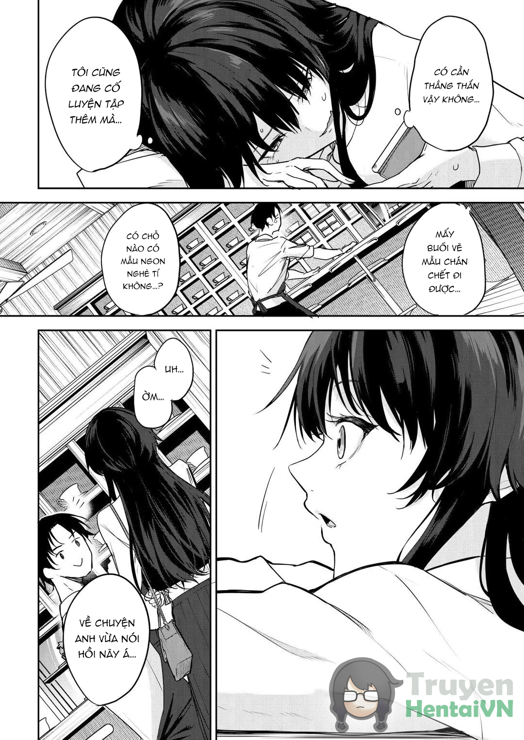 Đọc truyện hentai Would you like to be an erotic manga model? - Oneshot