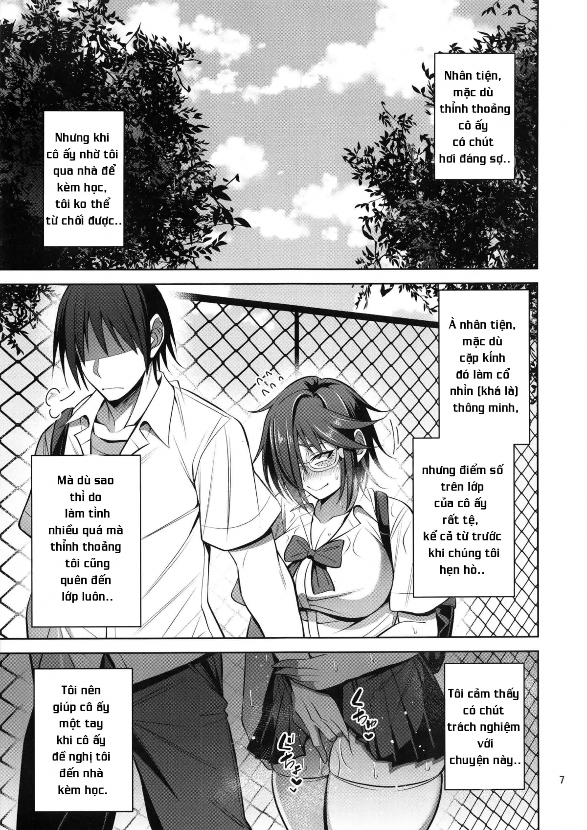 Đọc truyện hentai Cuốn sách của dâm nữ đeo kính - Chap 1