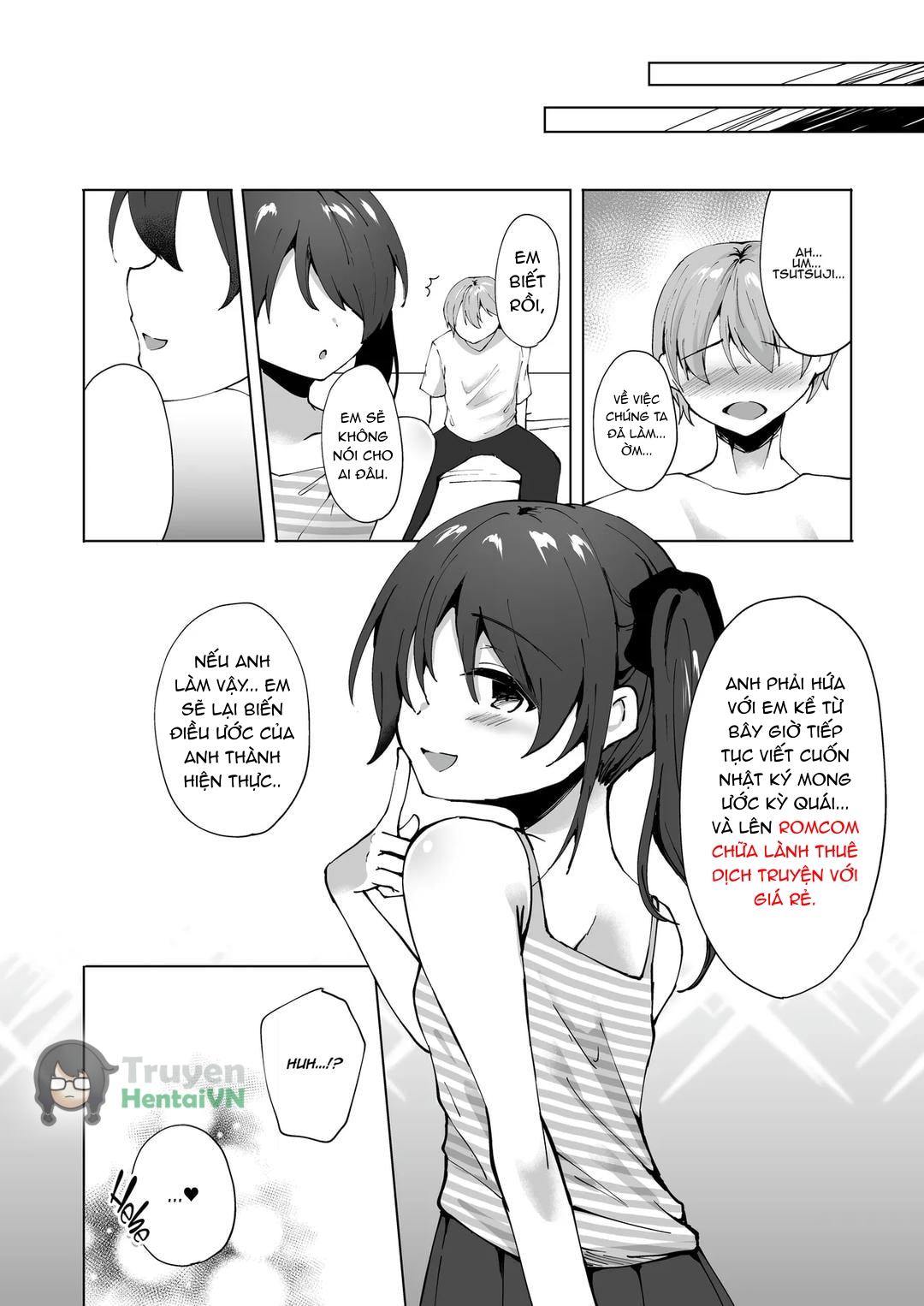 Đọc truyện hentai Namaiki J Imouto ga Onii-chan no Yumenikki o Kanaechau! Onii-chan, Kouiu no ga Suki nan desho? - Oneshot