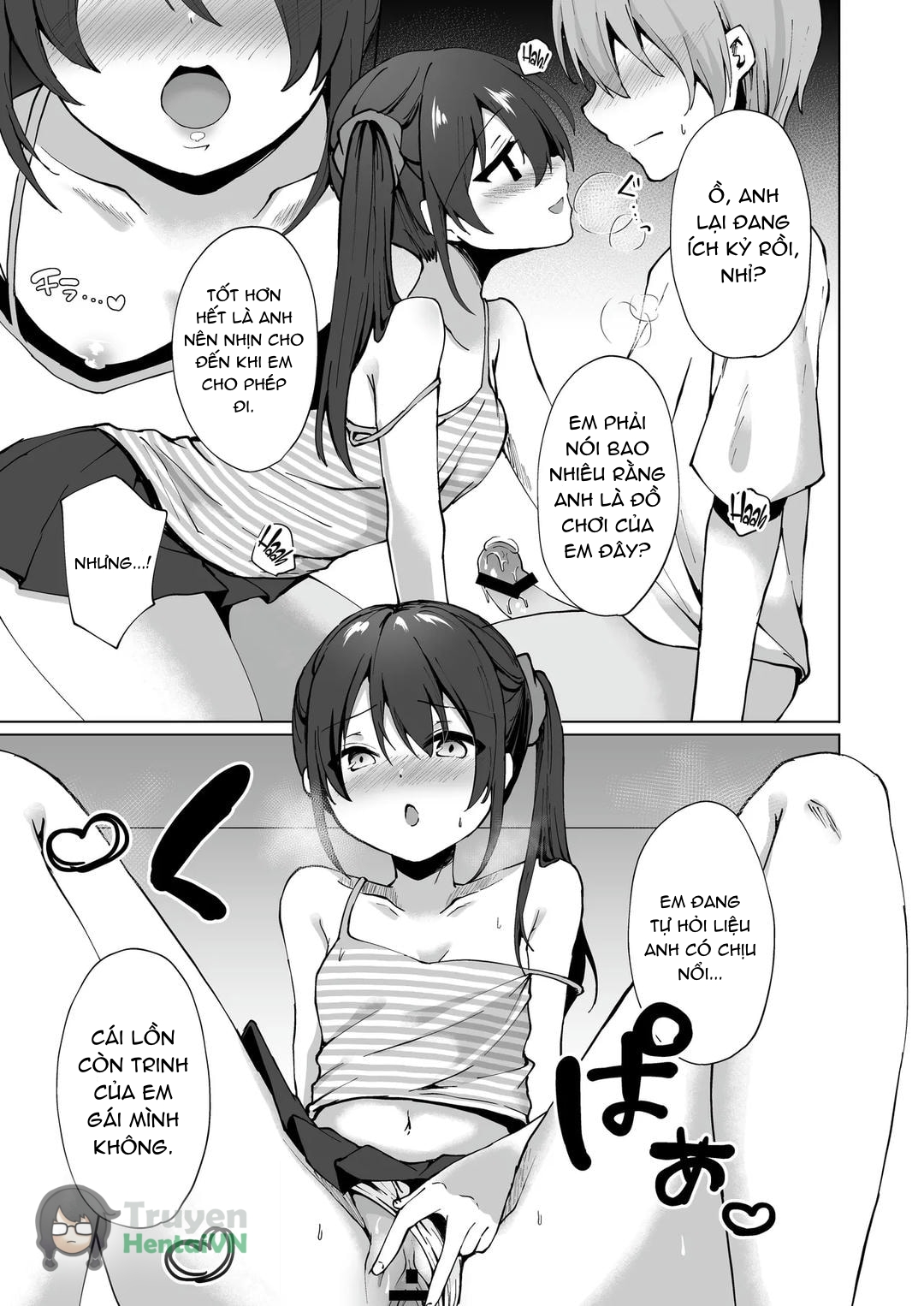Đọc truyện hentai Namaiki J Imouto ga Onii-chan no Yumenikki o Kanaechau! Onii-chan, Kouiu no ga Suki nan desho? - Oneshot