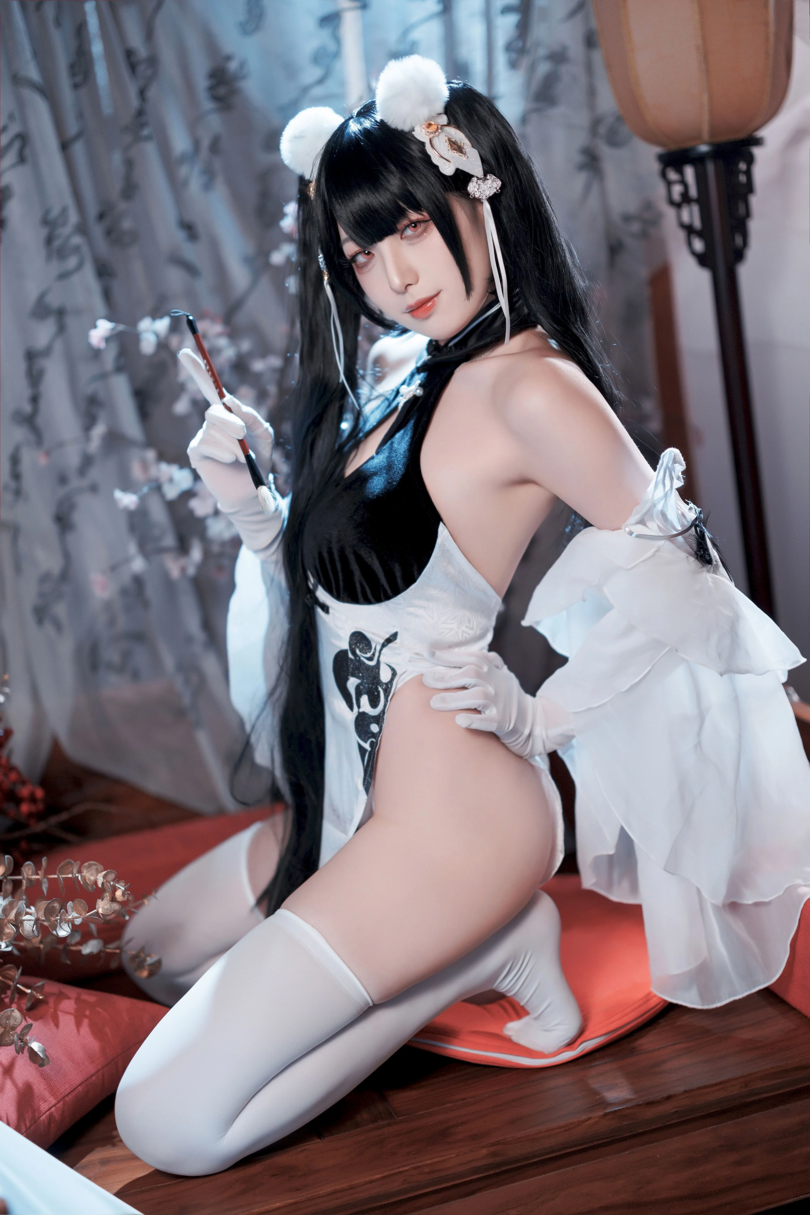Đọc truyện hentai Tuyển tập Albums siêu phẩm Cosplay - Chap 1170 - The Frontier V - Azur Lane Peter Strasser Erotic Books and Jade